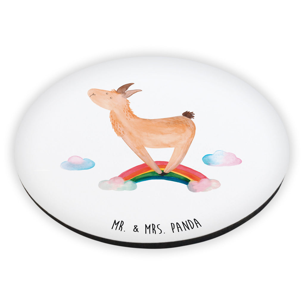 Rund Magnet Lama Regenbogen Kühlschrankmagnet, Pinnwandmagnet, Souvenir Magnet, Motivmagnete, Dekomagnet, Whiteboard Magnet, Notiz Magnet, Kühlschrank Dekoration, Lama, Alpaka, Lamas, Regenbogen, Haters gonna hate, Haters, Selbstständig, Außenseiter, Schule, Abi, Hobby, Wolkenland, Freiheit