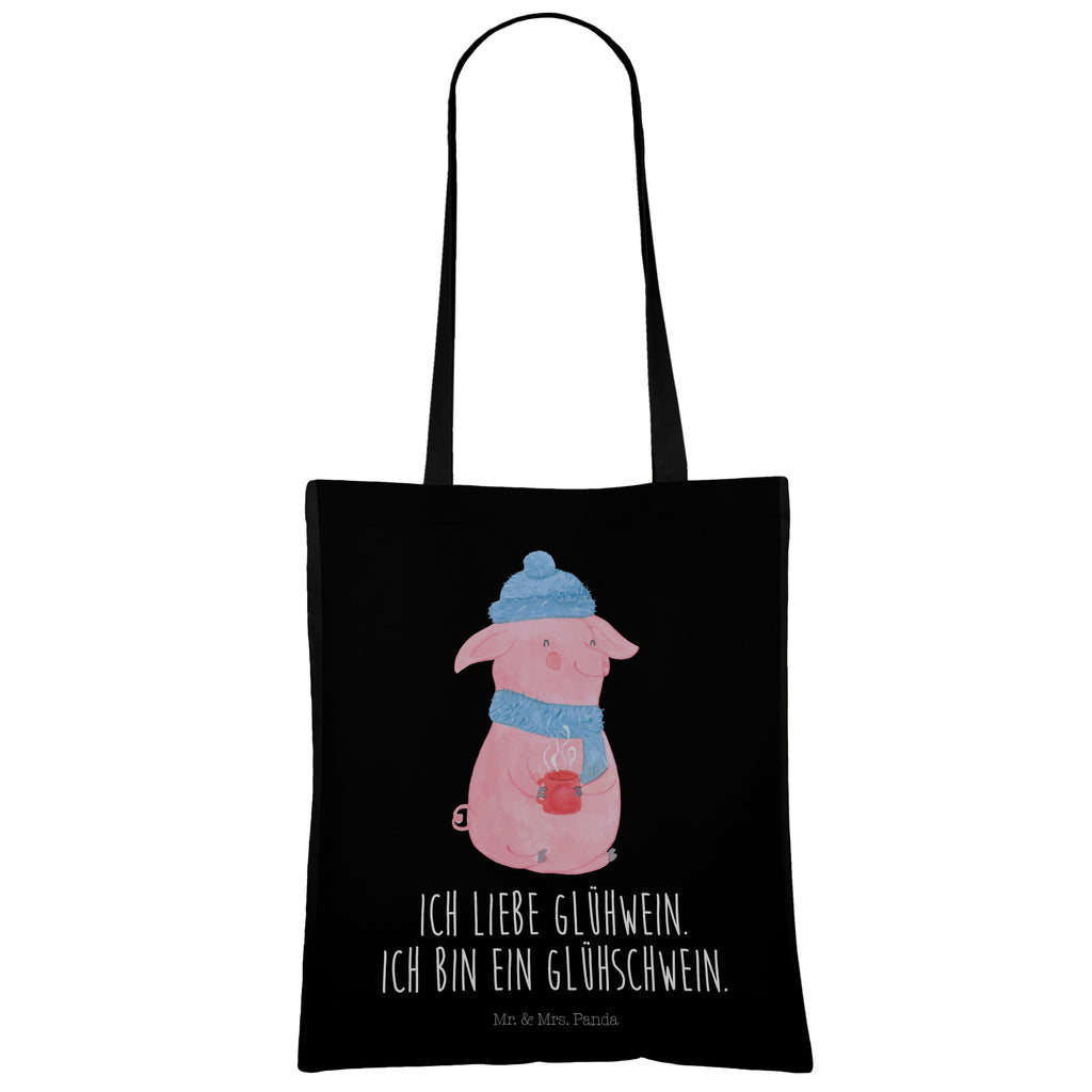 Tragetasche Glühschwein Beuteltasche, Beutel, Einkaufstasche, Jutebeutel, Stoffbeutel, Tasche, Shopper, Umhängetasche, Strandtasche, Schultertasche, Stofftasche, Tragetasche, Badetasche, Jutetasche, Einkaufstüte, Laptoptasche, Winter, Weihnachten, Weihnachtsdeko, Nikolaus, Advent, Heiligabend, Wintermotiv, Glühschwein, Glühwein, Weihnachtsmarkt, Punsch