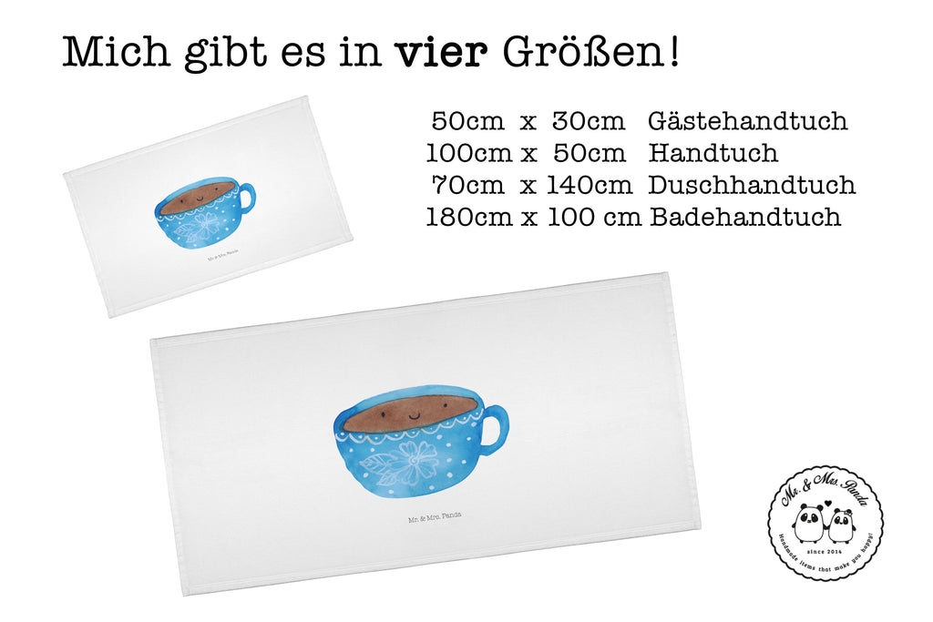 Handtuch Kaffee Tasse Handtuch, Badehandtuch, Badezimmer, Handtücher, groß, Kinder, Baby, Tiermotive, Gute Laune, lustige Sprüche, Tiere, Kaffee, Tasse, Liebe, Geschmack, Genuss, Glücklich