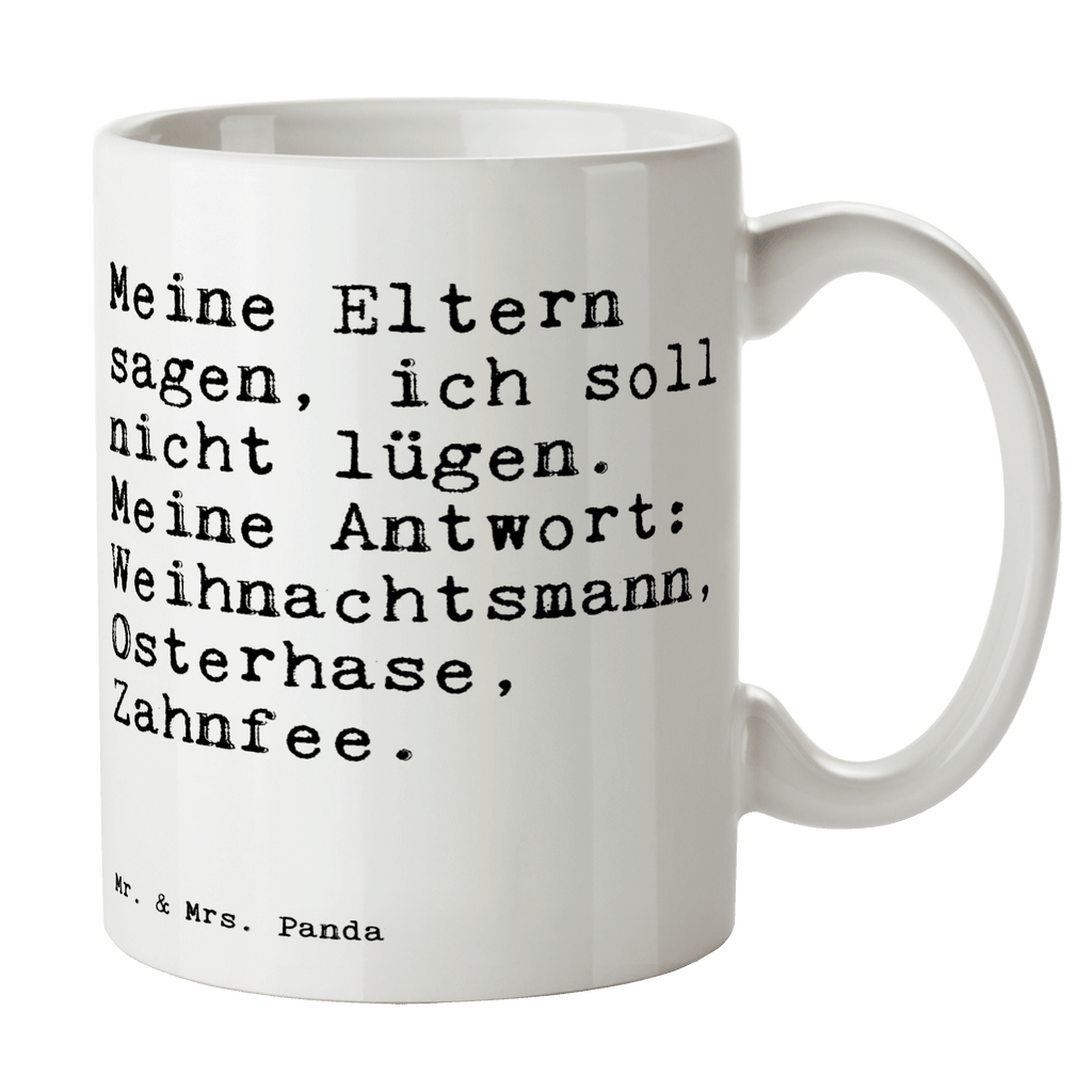 Tasse Meine Eltern sagen, ich... Tasse, Kaffeetasse, Teetasse, Becher, Kaffeebecher, Teebecher, Keramiktasse, Porzellantasse, Büro Tasse, Geschenk Tasse, Tasse Sprüche, Tasse Motive, Kaffeetassen, Tasse bedrucken, Designer Tasse, Cappuccino Tassen, Schöne Teetassen, Spruch, Sprüche, lustige Sprüche, Weisheiten, Zitate, Spruch Geschenke, Spruch Sprüche Weisheiten Zitate Lustig Weisheit Worte