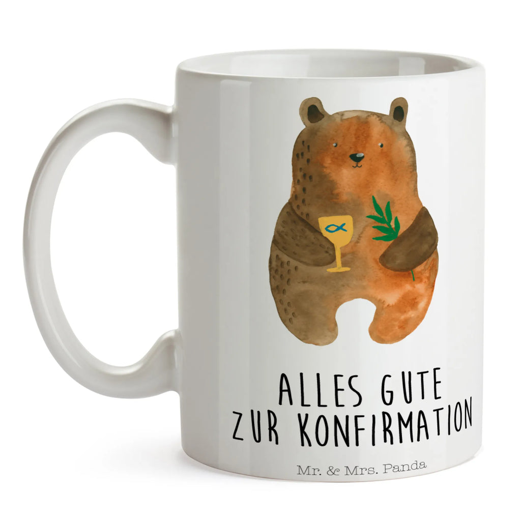 Tasse Konfirmation-Bär Tasse, Kaffeetasse, Teetasse, Becher, Kaffeebecher, Teebecher, Keramiktasse, Porzellantasse, Büro Tasse, Geschenk Tasse, Tasse Sprüche, Tasse Motive, Kaffeetassen, Tasse bedrucken, Designer Tasse, Cappuccino Tassen, Schöne Teetassen, Bär, Teddy, Teddybär, Konfirmation, Kirche, evangelisch, Gottesdienst