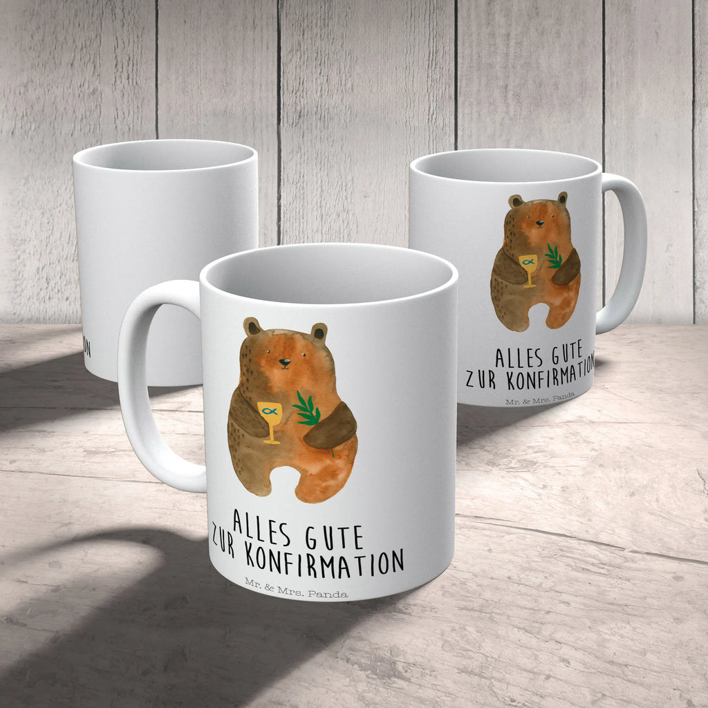 Tasse Konfirmation-Bär Tasse, Kaffeetasse, Teetasse, Becher, Kaffeebecher, Teebecher, Keramiktasse, Porzellantasse, Büro Tasse, Geschenk Tasse, Tasse Sprüche, Tasse Motive, Kaffeetassen, Tasse bedrucken, Designer Tasse, Cappuccino Tassen, Schöne Teetassen, Bär, Teddy, Teddybär, Konfirmation, Kirche, evangelisch, Gottesdienst