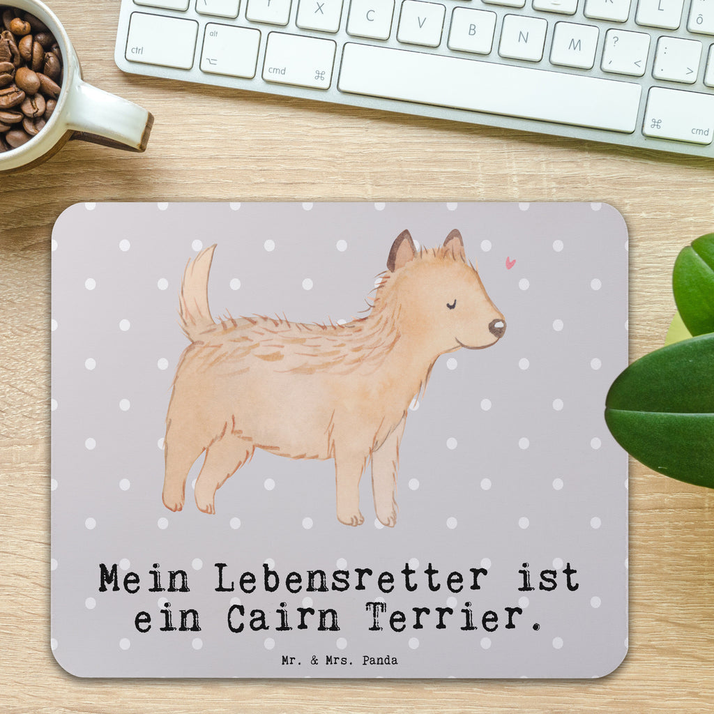 Mauspad Cairn Terrier Lebensretter Mousepad, Computer zubehör, Büroausstattung, PC Zubehör, Arbeitszimmer, Mauspad, Einzigartiges Mauspad, Designer Mauspad, Mausunterlage, Mauspad Büro, Hund, Hunderasse, Rassehund, Hundebesitzer, Geschenk, Tierfreund, Schenken, Welpe, Cairn Terrier