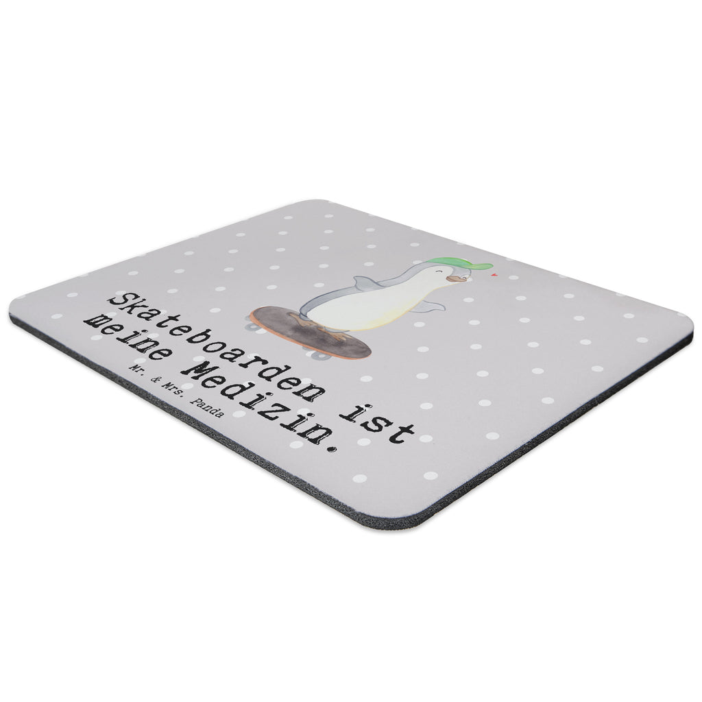 Mauspad Pinguin Skateboarden Medizin Mousepad, Computer zubehör, Büroausstattung, PC Zubehör, Arbeitszimmer, Mauspad, Einzigartiges Mauspad, Designer Mauspad, Mausunterlage, Mauspad Büro, Geschenk, Sport, Sportart, Hobby, Schenken, Danke, Dankeschön, Auszeichnung, Gewinn, Sportler, Skateboarden, Skateboard fahren, Skaten, Skateboard, Skateplatz