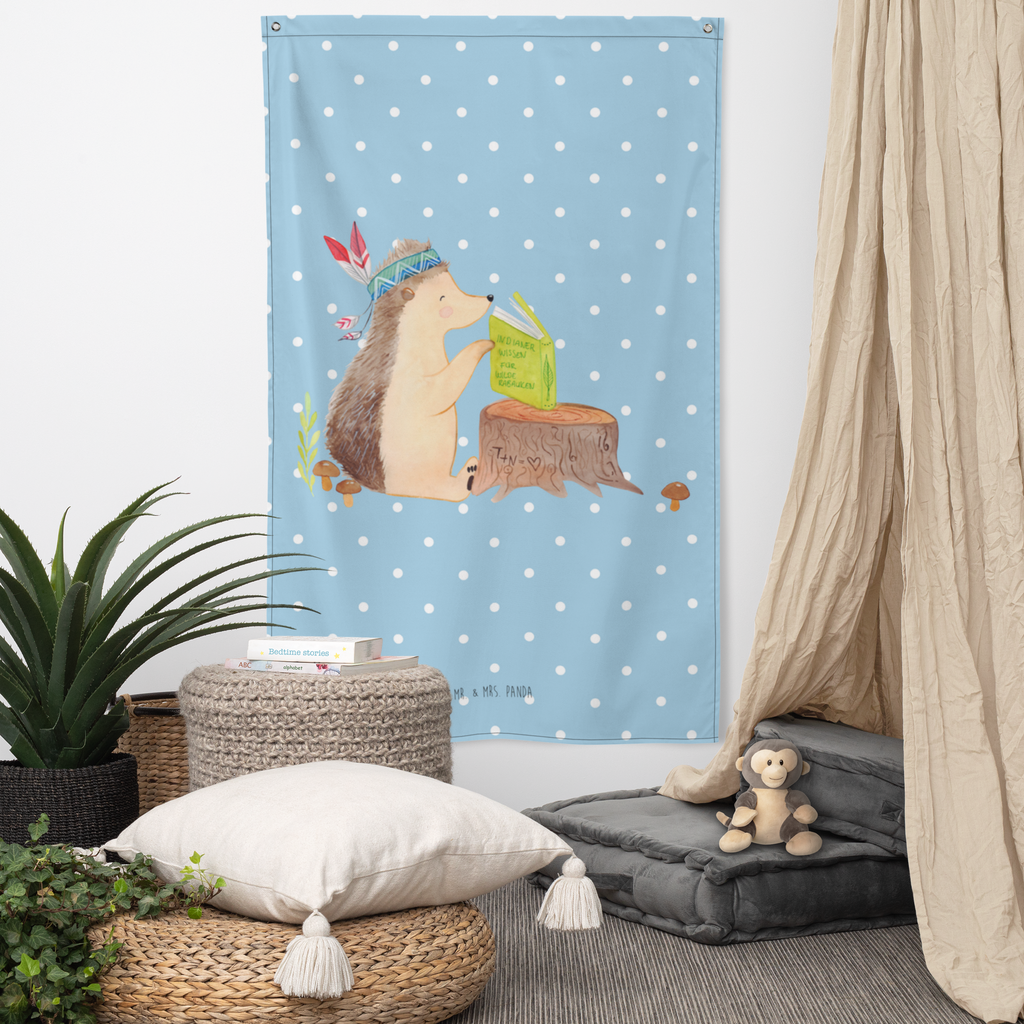 Wandteppich Igel Indianer Wandbehang, Dekoration, Boho, Wandteppich, Wandtuch, Wanddeko, Tapisserie, Tapestry, Wandbild, Textil-Kunst, Schmuck-Wandbehang, Wand Deko, Kinderzimmer, Kinderzimmer Wand, Kinderzimmer Deko, Kinderzimmer Wanddeko, Waldtiere, Tiere, Igel, Indianer, Abenteuer, Lagerfeuer, Camping