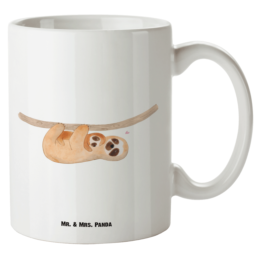 XL Tasse Faultier mit Kind XL Tasse, Große Tasse, Grosse Kaffeetasse, XL Becher, XL Teetasse, spülmaschinenfest, Jumbo Tasse, Groß, Faultier, Faultier Geschenk, Faultier Deko, Kind, Baby, Liebe, Mutter, Mama, Geburt, Kinder, Faulheit, Spaß, Niedlichkeit