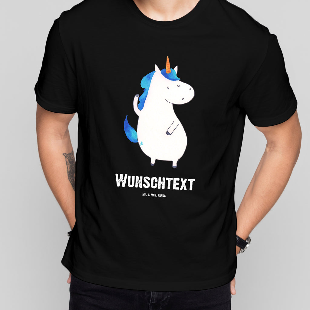 Personalisiertes T-Shirt Einhorn Mann