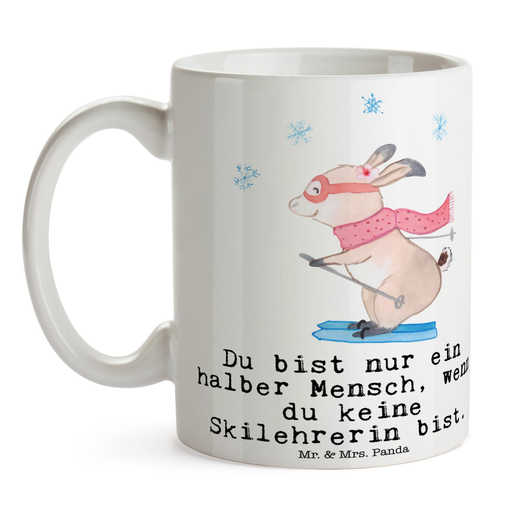 Tasse Skilehrerin mit Herz Tasse, Kaffeetasse, Teetasse, Becher, Kaffeebecher, Teebecher, Keramiktasse, Porzellantasse, Büro Tasse, Geschenk Tasse, Tasse Sprüche, Tasse Motive, Kaffeetassen, Tasse bedrucken, Designer Tasse, Cappuccino Tassen, Schöne Teetassen, Beruf, Ausbildung, Jubiläum, Abschied, Rente, Kollege, Kollegin, Geschenk, Schenken, Arbeitskollege, Mitarbeiter, Firma, Danke, Dankeschön