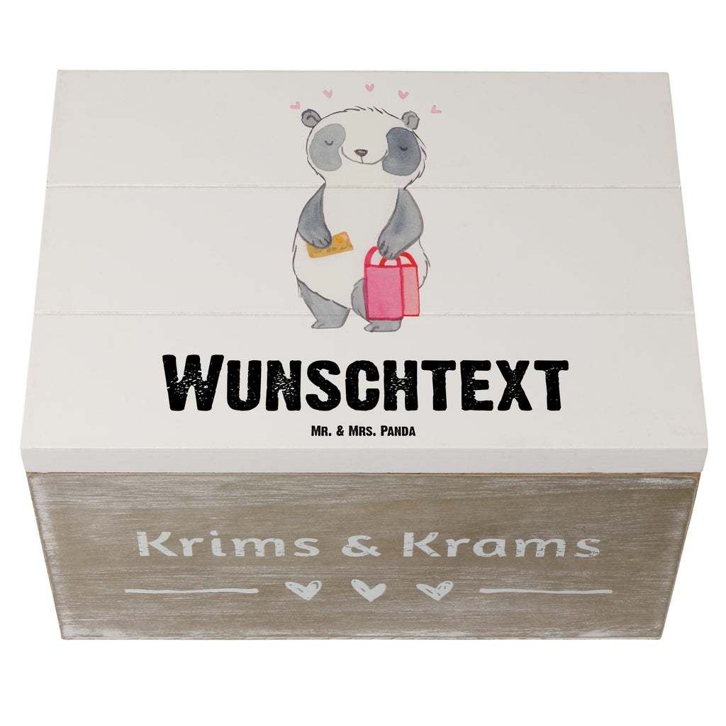 Personalisierte Holzkiste Panda Beste Shoppingbegleitung der Welt Holzkiste mit Namen, Kiste mit Namen, Schatzkiste mit Namen, Truhe mit Namen, Schatulle mit Namen, Erinnerungsbox mit Namen, Erinnerungskiste, mit Namen, Dekokiste mit Namen, Aufbewahrungsbox mit Namen, Holzkiste Personalisiert, Kiste Personalisiert, Schatzkiste Personalisiert, Truhe Personalisiert, Schatulle Personalisiert, Erinnerungsbox Personalisiert, Erinnerungskiste Personalisiert, Dekokiste Personalisiert, Aufbewahrungsbox Personalisiert, Geschenkbox personalisiert, GEschenkdose personalisiert, für, Dankeschön, Geschenk, Schenken, Geburtstag, Geburtstagsgeschenk, Geschenkidee, Danke, Bedanken, Mitbringsel, Freude machen, Geschenktipp, Shoppingbegleitung, Shoppingpartner, Begleitung, Shoppen, Partner, Freundin, Freund, bff, Shopping, Einkaufen, Shopping-Queen, Queen, Bester