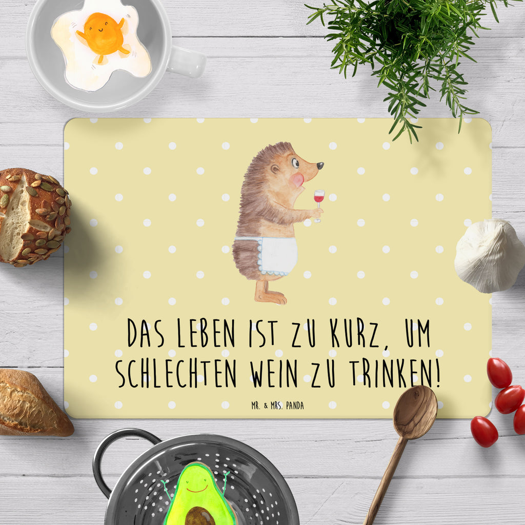 Tischset Igel mit Wein Tischset, Tischuntersetzer, Platzset, Tiermotive, Gute Laune, lustige Sprüche, Tiere, Wein Spruch, Igel, Geschenk Weintrinker, Geschenk Weinliebhaber, Wein Deko, Weinglas, Rotwein, Weißwein, Wein trinken