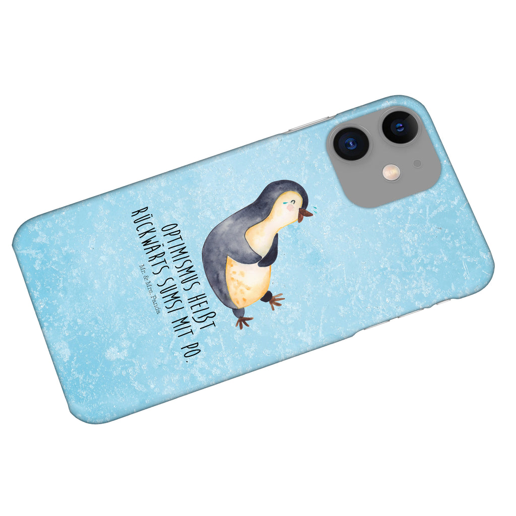 Handyhülle Pinguin Lachen Handyhülle, Handycover, Cover, Handy, Hülle, Iphone 10, Iphone X, Pinguin, Pinguine, lustiger Spruch, Optimismus, Fröhlich, Lachen, Humor, Fröhlichkeit