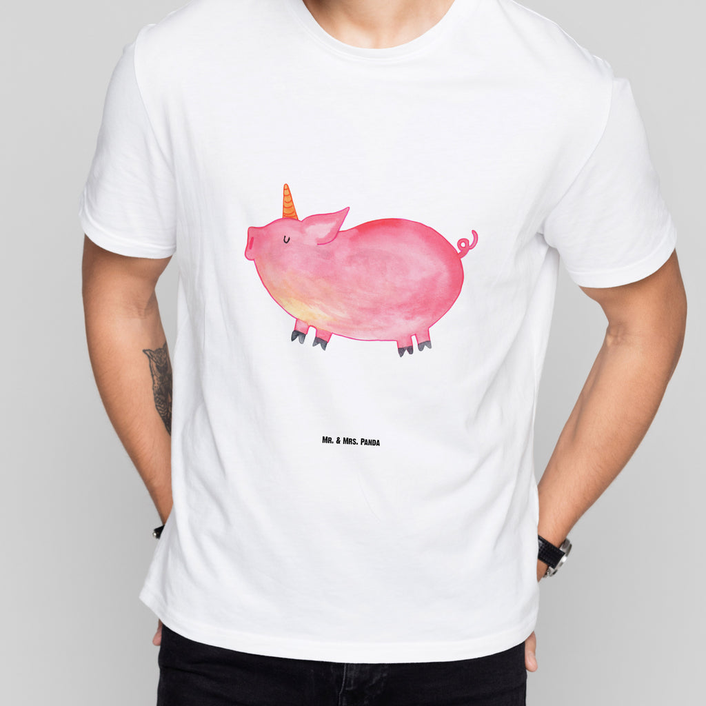 T-Shirt Standard Einhorn Schweinhorn T-Shirt, Shirt, Tshirt, Lustiges T-Shirt, T-Shirt mit Spruch, Party, Junggesellenabschied, Jubiläum, Geburstag, Herrn, Damen, Männer, Frauen, Schlafshirt, Nachthemd, Sprüche, Einhorn, Einhörner, Einhorn Deko, Pegasus, Unicorn, Spaß, Schwein, Schweinhorn, Bauer, witzig. lustig, Spruch, geschenk, Pig, Piggy, funny, english, englisch