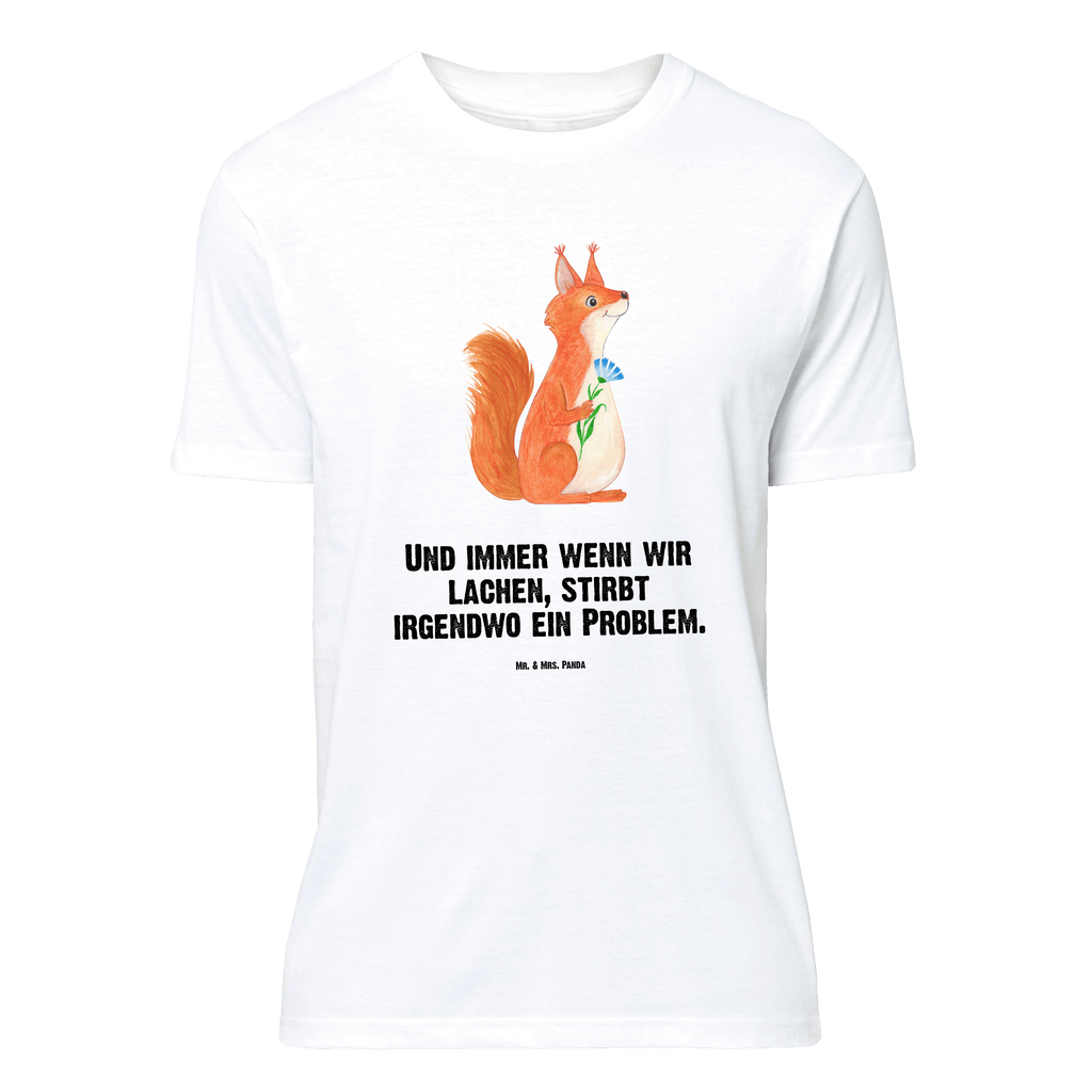 T-Shirt Standard Eichhörnchen Blume T-Shirt, Shirt, Tshirt, Lustiges T-Shirt, T-Shirt mit Spruch, Party, Junggesellenabschied, Jubiläum, Geburstag, Herrn, Damen, Männer, Frauen, Schlafshirt, Nachthemd, Sprüche, Tiermotive, Gute Laune, lustige Sprüche, Tiere, Eichhörnchen, Eichhorn, Spruch positiv, Lachen, Spaß, Motivation Sprüche, Motivation Bilder, glücklich Spruch, Spruch Deko