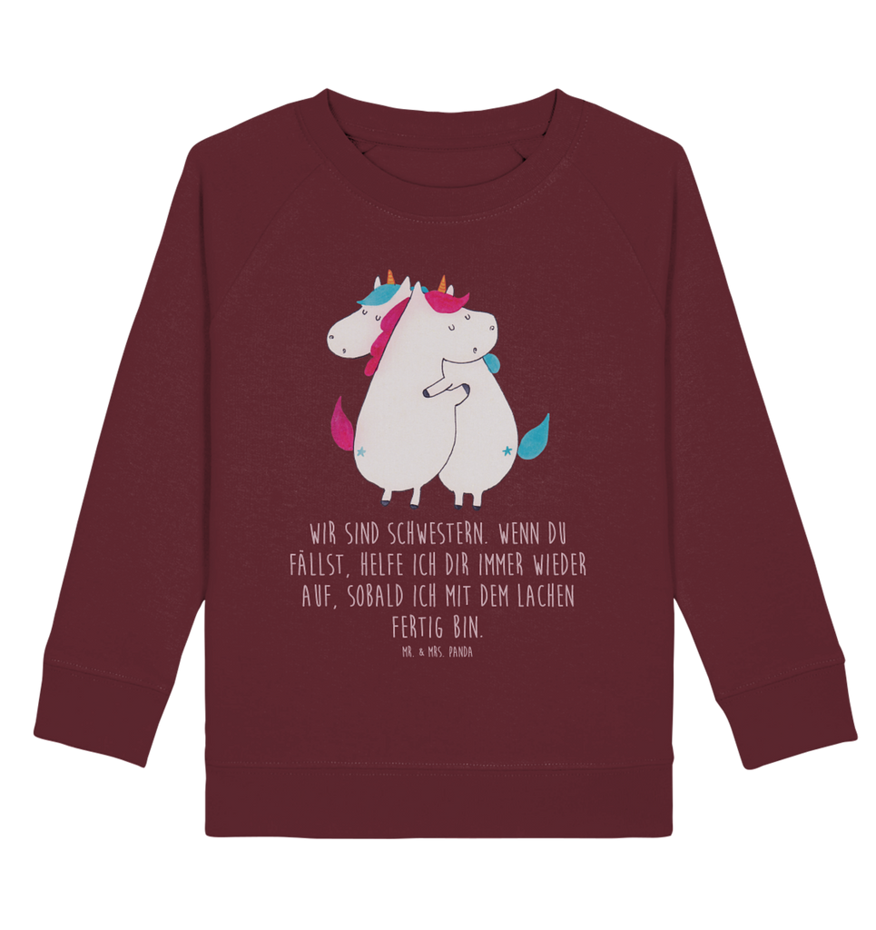 Organic Kinder Pullover Einhörner Umarmen Kinder Pullover, Kinder Sweatshirt, Jungen, Mädchen, Einhorn, Einhörner, Einhorn Deko, Pegasus, Unicorn, Freundinnen, Freundin, BFF, Schwester, Schwestern, Familie, Geschwister, Sister, Liebe