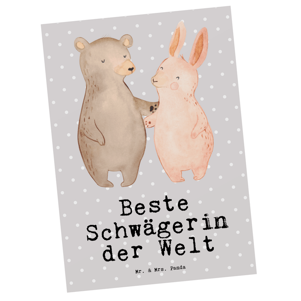 Postkarte Hase Beste Schwägerin der Welt Postkarte, Karte, Geschenkkarte, Grußkarte, Einladung, Ansichtskarte, Geburtstagskarte, Einladungskarte, Dankeskarte, Ansichtskarten, Einladung Geburtstag, Einladungskarten Geburtstag, für, Dankeschön, Geschenk, Schenken, Geburtstag, Geburtstagsgeschenk, Geschenkidee, Danke, Bedanken, Mitbringsel, Freude machen, Geschenktipp, Schwägerin, Schwähgerin, Schwippschwägerin, Familie, Verwandtschaft, angeheiratet, Frau, Ehemann, Schwester, Ehefrau, Bruder, Partner