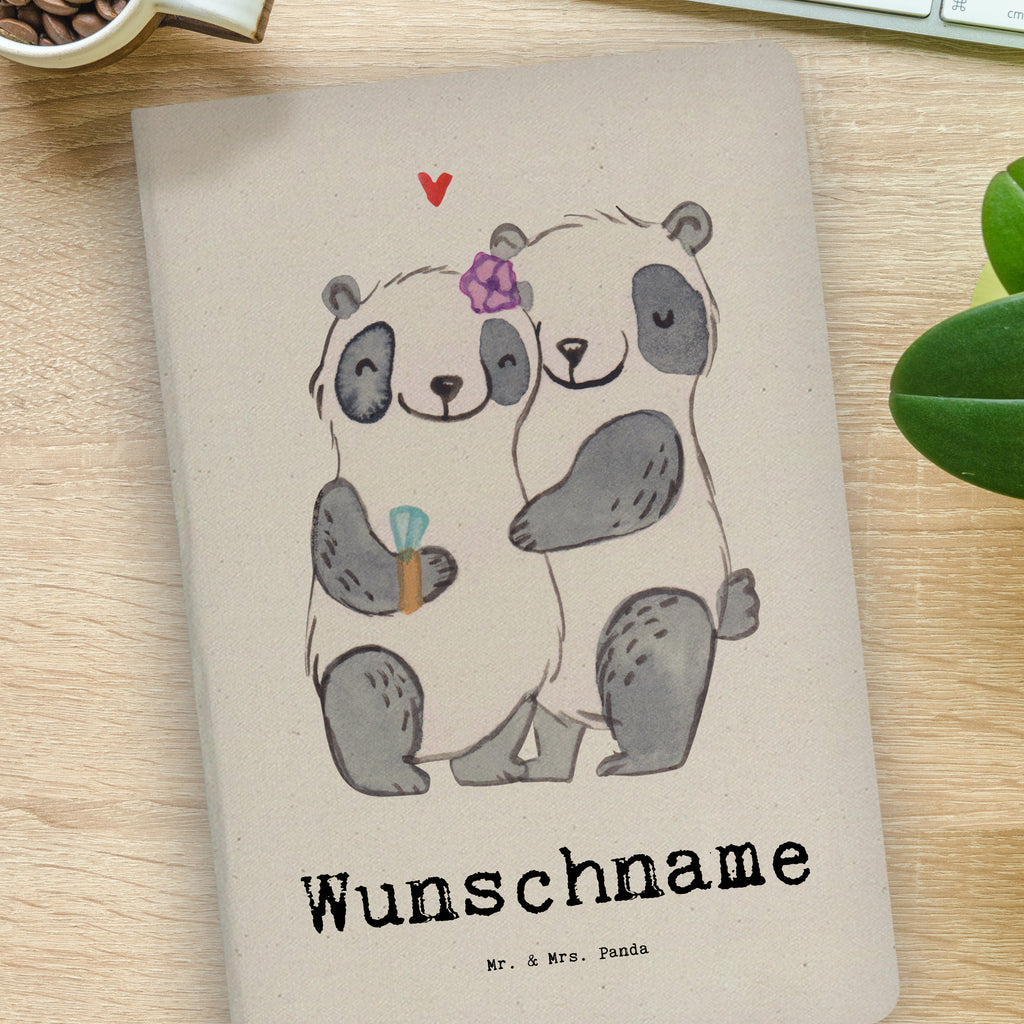 DIN A4 Personalisiertes Notizbuch Panda Beste Verlobte der Welt Personalisiertes Notizbuch, Notizbuch mit Namen, Notizbuch bedrucken, Personalisierung, Namensbuch, Namen, für, Dankeschön, Geschenk, Schenken, Geburtstag, Geburtstagsgeschenk, Geschenkidee, Danke, Bedanken, Mitbringsel, Freude machen, Geschenktipp, Verlobte, Verloben, Verlobung, Traumfrau, Frau, Freundin, Ehefrau, Zukünftige, Hochzeit, Ehe