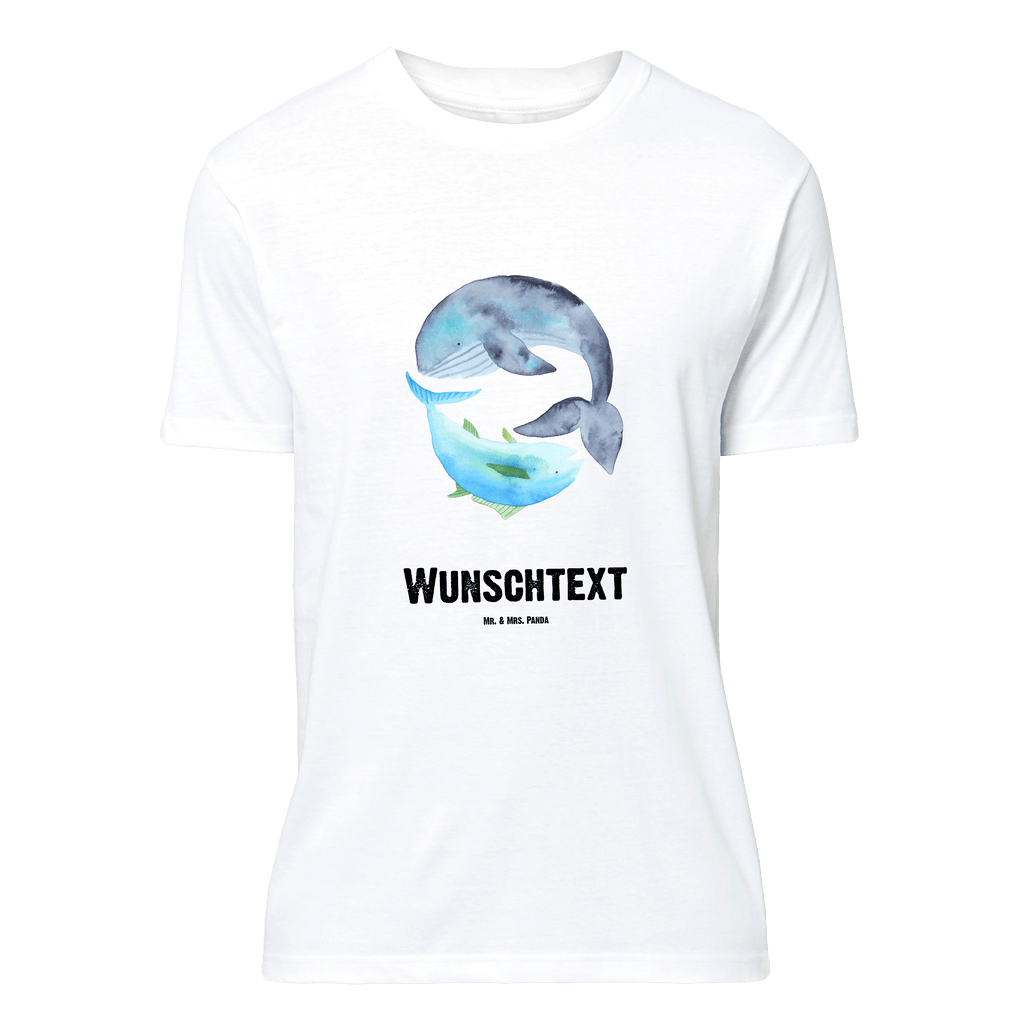 Personalisiertes T-Shirt Walfisch & Thunfisch T-Shirt Personalisiert, T-Shirt mit Namen, T-Shirt mit Aufruck, Männer, Frauen, Wunschtext, Bedrucken, Tiermotive, Gute Laune, lustige Sprüche, Tiere, Wal, Wahl, Tunfisch, Wortwitz lustig, Spruch lustig, Flachwitz, Witz, Spruch des Tages, Flachwitz Geschenk