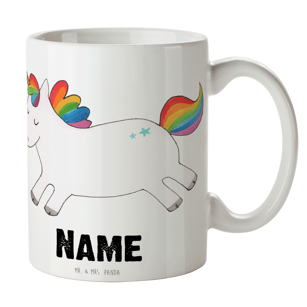 Personalisierte Tasse Einhorn Happy Personalisierte Tasse, Namenstasse, Wunschname, Personalisiert, Tasse, Namen, Drucken, Tasse mit Namen, Einhorn, Einhörner, Einhorn Deko, Pegasus, Unicorn, glücklich, fröhlich, Spaß, Freude, Lebensfreude, witzig, spannend, Lächeln, Lachen