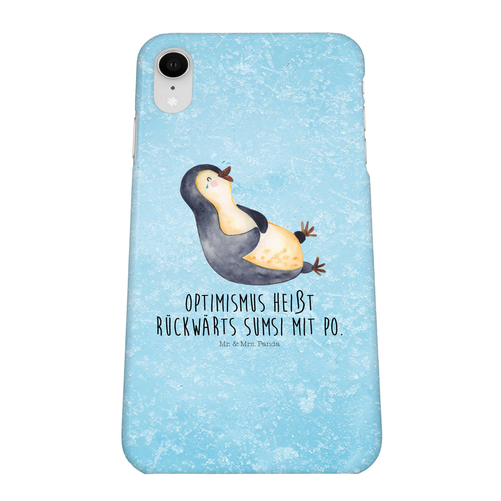 Handyhülle Pinguin Lachen Handyhülle, Handycover, Cover, Handy, Hülle, Iphone 10, Iphone X, Pinguin, Pinguine, lustiger Spruch, Optimismus, Fröhlich, Lachen, Humor, Fröhlichkeit