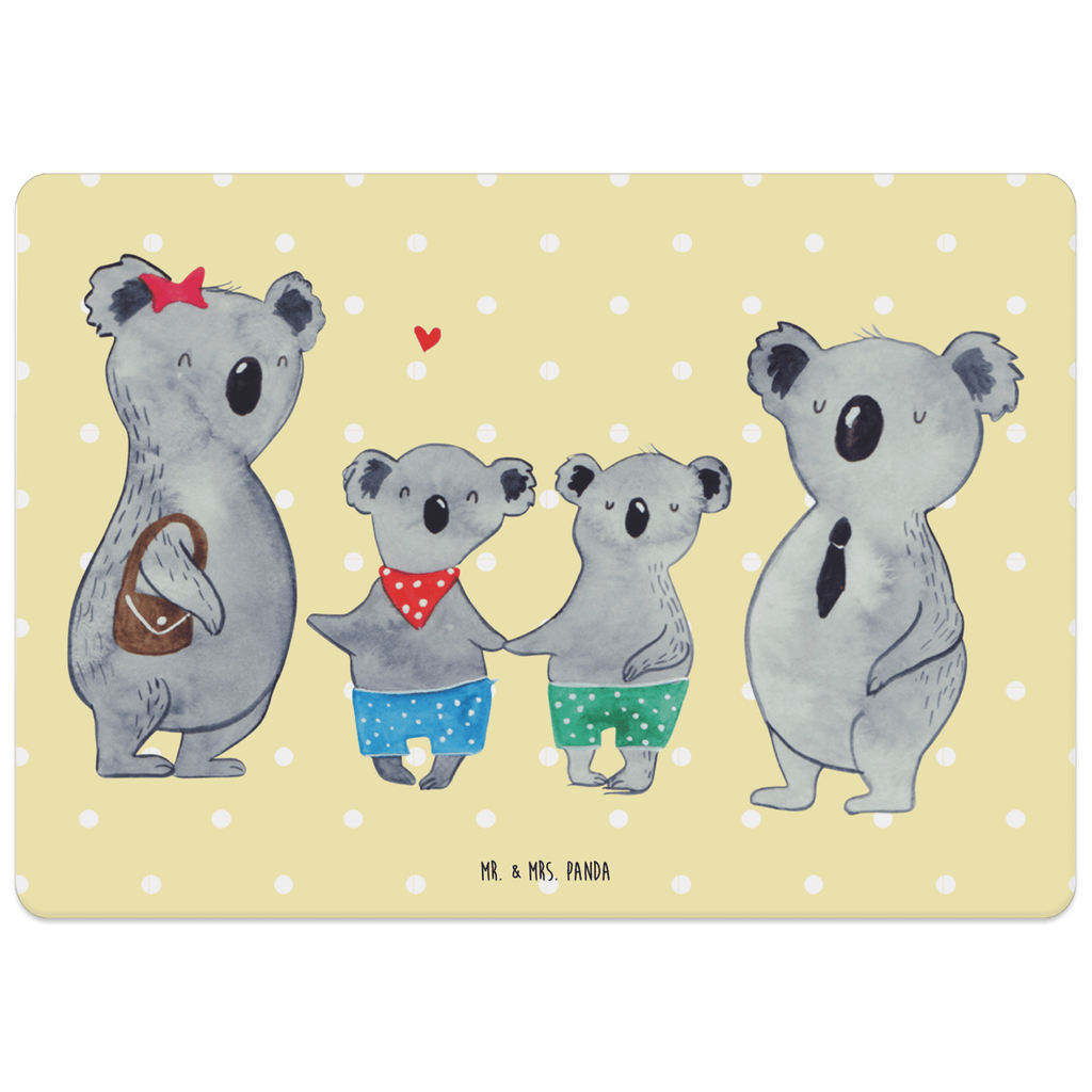 Tischset Koala Familie zwei Tischset, Tischuntersetzer, Platzset, Tischsets abwaschbar, Tischunterlage, Familie, Vatertag, Muttertag, Bruder, Schwester, Mama, Papa, Oma, Opa, Koala, Koalabär, beste Familie, Familienzeit, Familienleben, Koalafamilie, Lieblingsfamilie