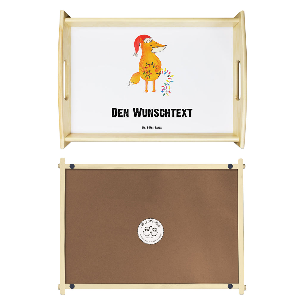 Personalisiertes Serviertablett Fuchs Weihnachten Personalisiertes Serviertablett, Personalisiertes Tablett, Personalisiertes Holztablett, Personalisiertes Küchentablett, Personalisiertes Dekotablett, Personalisiertes Frühstückstablett, Serviertablett mit Namen, Tablett mit Namen, Winter, Weihnachten, Weihnachtsdeko, Nikolaus, Advent, Heiligabend, Wintermotiv, Fuchs, Füchse, Spruch schön, Geschenk Weihnachten, Weihnachtsmann, Weihnachtszeit