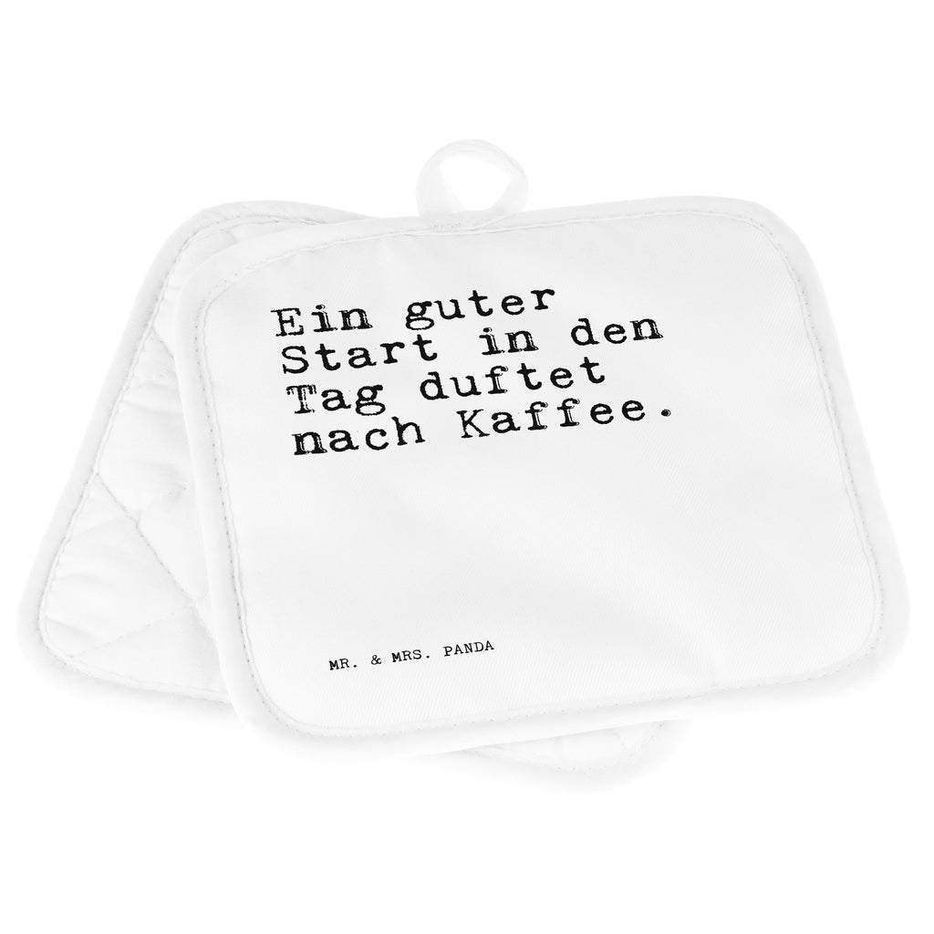 2er Set Topflappen  Sprüche und Zitate Ein guter Start in den Tag duftet nach Kaffee. Topflappen, Topfuntersetzer, Ofenhandschuh, Topflappen Set, Topflappen lustig, Topflappen mit Spruch, Ofenhandschuhe, Topfhandschuhe, Topfhandschuh, Topflappenset, Topflappen 2er Set, Schöne Topflappen, Spruch, Sprüche, lustige Sprüche, Weisheiten, Zitate, Spruch Geschenke, Spruch Sprüche Weisheiten Zitate Lustig Weisheit Worte