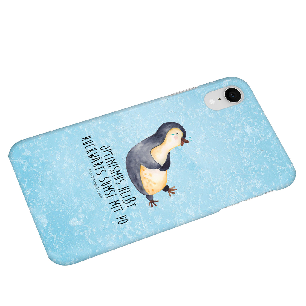 Handyhülle Pinguin Lachen Handyhülle, Handycover, Cover, Handy, Hülle, Iphone 10, Iphone X, Pinguin, Pinguine, lustiger Spruch, Optimismus, Fröhlich, Lachen, Humor, Fröhlichkeit