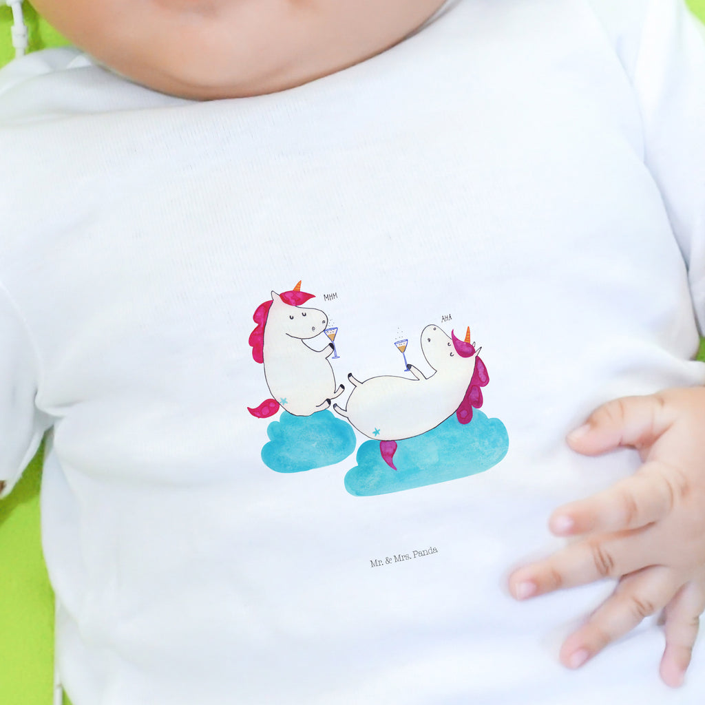 Organic Baby Shirt Einhorn Sekt Baby T-Shirt, Jungen Baby T-Shirt, Mädchen Baby T-Shirt, Shirt, Einhorn, Einhörner, Einhorn Deko, Pegasus, Unicorn, Freundinnen, Freundin, BFF, Sekt, Mädelsabend, Spaß, Party, Korken, Anstoßen, Beste