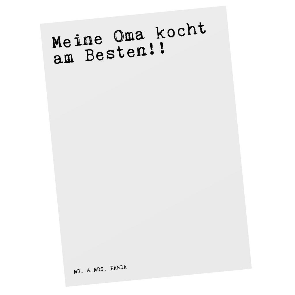 Postkarte Sprüche und Zitate Meine Oma kocht am Besten!! Postkarte, Karte, Geschenkkarte, Grußkarte, Einladung, Ansichtskarte, Geburtstagskarte, Einladungskarte, Dankeskarte, Ansichtskarten, Einladung Geburtstag, Einladungskarten Geburtstag, Spruch, Sprüche, lustige Sprüche, Weisheiten, Zitate, Spruch Geschenke, Spruch Sprüche Weisheiten Zitate Lustig Weisheit Worte