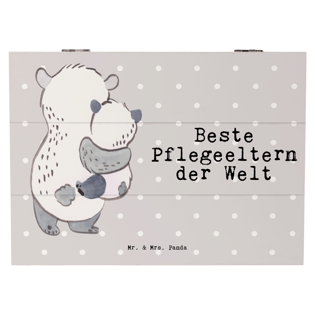 Holzkiste Panda Beste Pflegeeltern der Welt Holzkiste, Kiste, Schatzkiste, Truhe, Schatulle, XXL, Erinnerungsbox, Erinnerungskiste, Dekokiste, Aufbewahrungsbox, Geschenkbox, Geschenkdose, für, Dankeschön, Geschenk, Schenken, Geburtstag, Geburtstagsgeschenk, Geschenkidee, Danke, Bedanken, Mitbringsel, Freude machen, Geschenktipp, Pflegeeltern, Pflegekind, Adoption, Eltern, Mama, Papa, Mami, Papi, Familie, Elternpaar, Mama und Papa