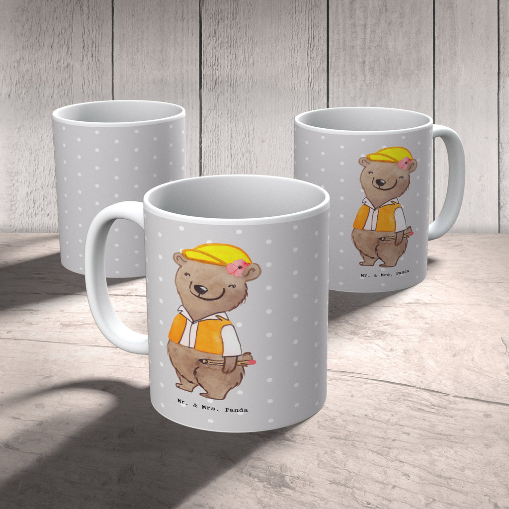 Tasse Bauingenieurin mit Herz Tasse, Kaffeetasse, Teetasse, Becher, Kaffeebecher, Teebecher, Keramiktasse, Porzellantasse, Büro Tasse, Geschenk Tasse, Tasse Sprüche, Tasse Motive, Kaffeetassen, Tasse bedrucken, Designer Tasse, Cappuccino Tassen, Schöne Teetassen, Beruf, Ausbildung, Jubiläum, Abschied, Rente, Kollege, Kollegin, Geschenk, Schenken, Arbeitskollege, Mitarbeiter, Firma, Danke, Dankeschön, Bauingenieurin, Statikerin, Ingeniuerin, Baustelle, Studium