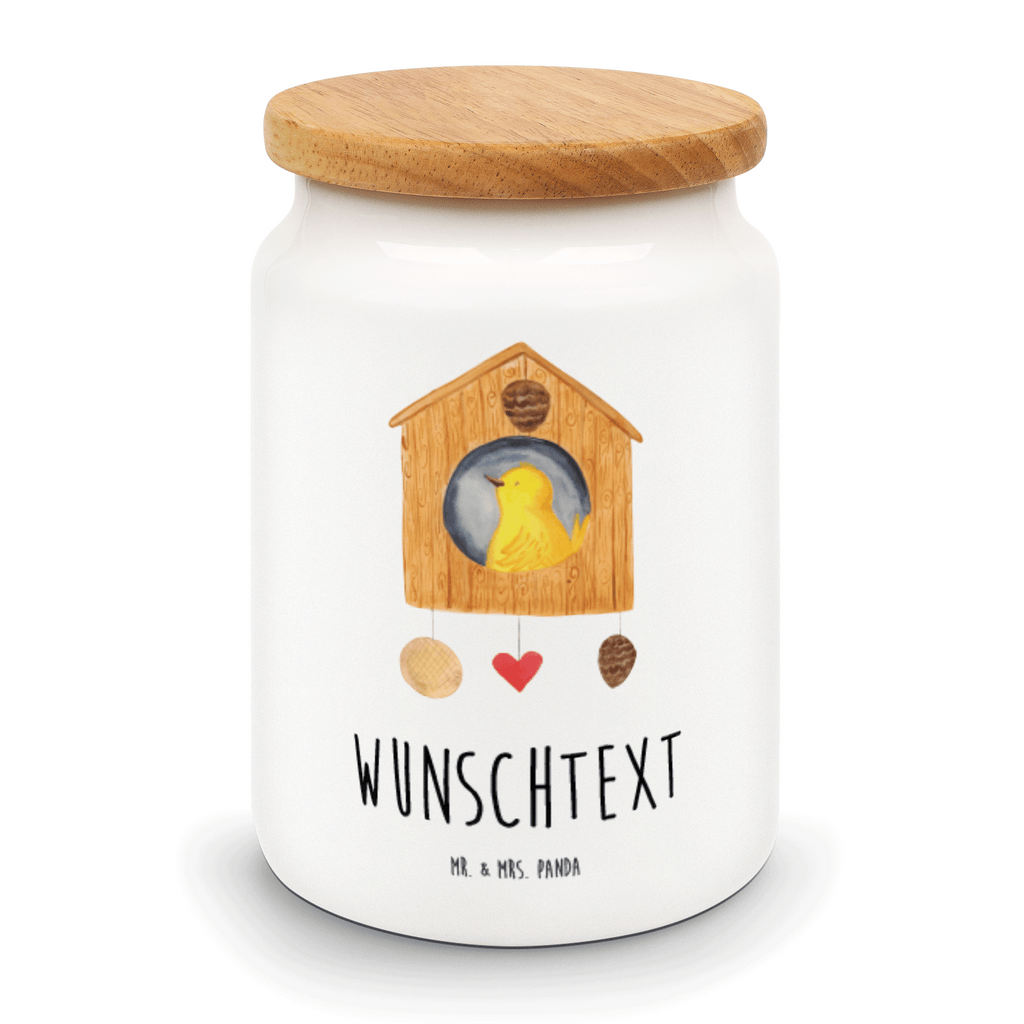 Personalisierte Vorratsdose Vogelhaus Personalisierte Vorratsdose, Personalisierte Keksdose, Personalisierte Keramikdose, Personalisierte Leckerlidose, Personalisierte Dose, Personalisierter Vorratsbehälter, Personalisierte Aufbewahrungsdose, Tiermotive, Gute Laune, lustige Sprüche, Tiere, Vogel, Vögel, Vogelhaus, Vogelhäuschen, Home sweet home, Zuhause, Nest, Eigenheim, Familie, Wohnung, Haus, unser Haus, Lieblingsort, Castle