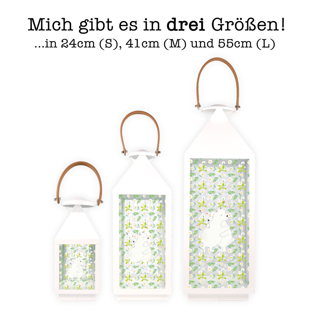 Deko Laterne Eisbär Umarmen Gartenlampe, Gartenleuchte, Gartendekoration, Gartenlicht, Laterne  kleine Laternen, XXL Laternen, Laterne groß, Tiermotive, Gute Laune, lustige Sprüche, Tiere