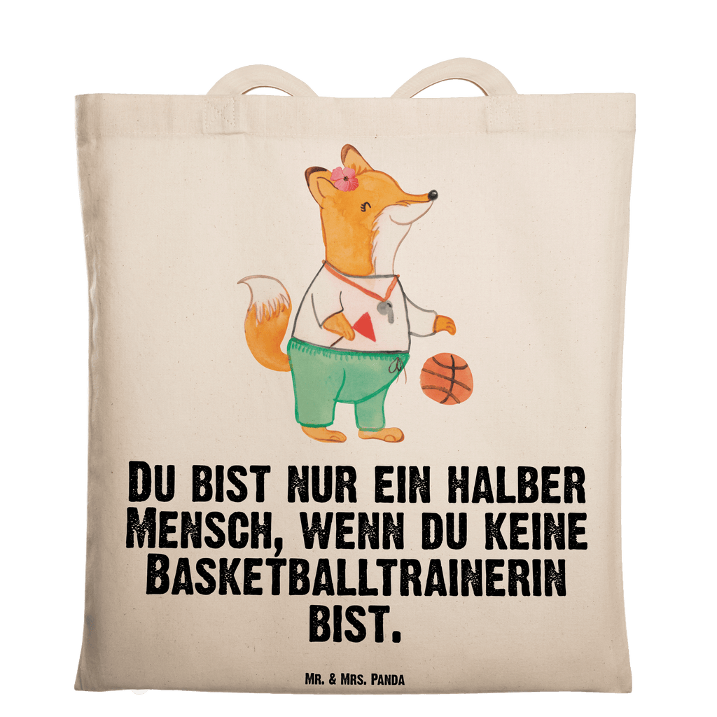 Tragetasche Basketballtrainerin mit Herz Beuteltasche, Beutel, Einkaufstasche, Jutebeutel, Stoffbeutel, Tasche, Shopper, Umhängetasche, Strandtasche, Schultertasche, Stofftasche, Tragetasche, Badetasche, Jutetasche, Einkaufstüte, Laptoptasche, Beruf, Ausbildung, Jubiläum, Abschied, Rente, Kollege, Kollegin, Geschenk, Schenken, Arbeitskollege, Mitarbeiter, Firma, Danke, Dankeschön, Basketballtrainerin, Basketball, Sport, Ballsport, Basketballcoach, Basketballerin, Verein