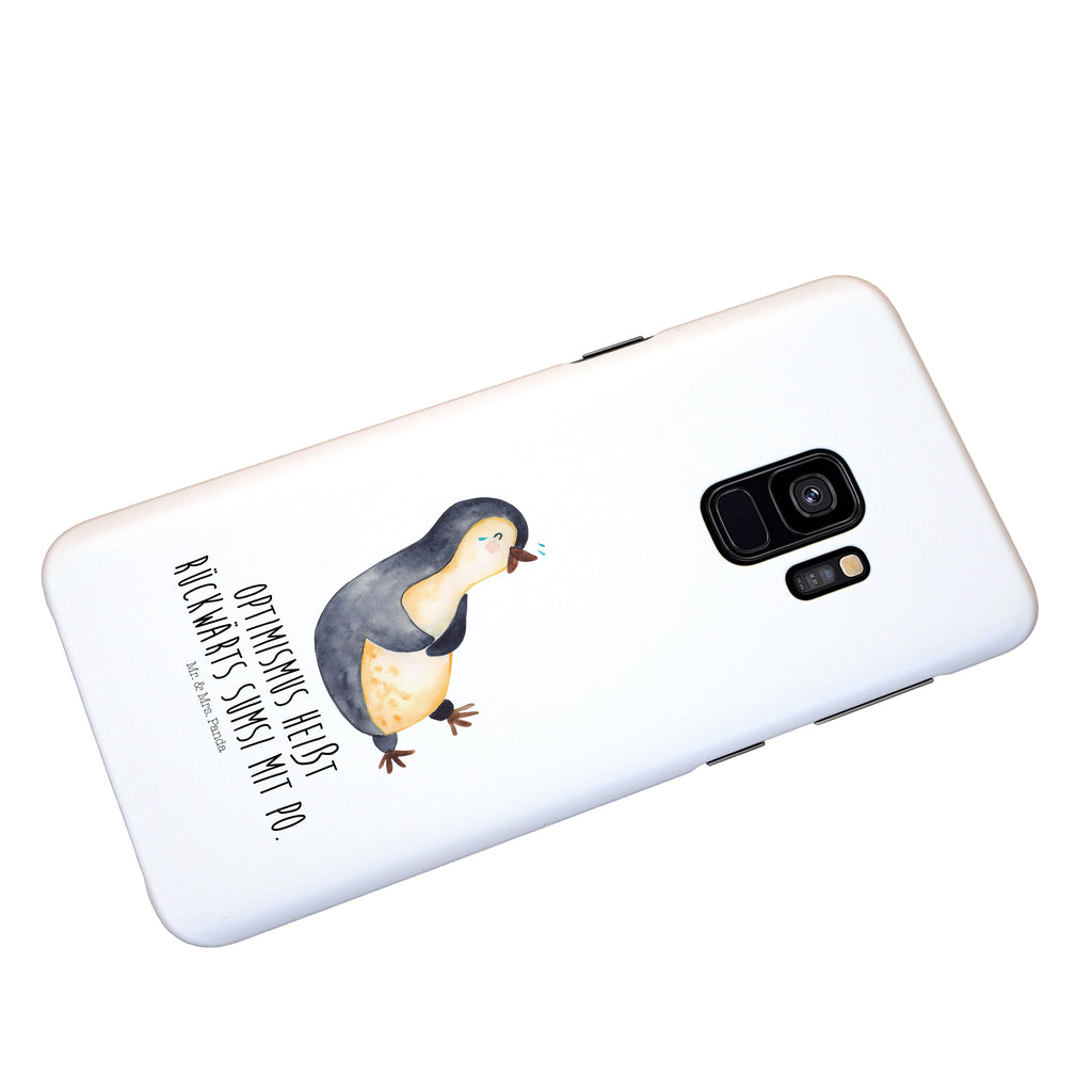 Handyhülle Pinguin Lachen Handyhülle, Handycover, Cover, Handy, Hülle, Iphone 10, Iphone X, Pinguin, Pinguine, lustiger Spruch, Optimismus, Fröhlich, Lachen, Humor, Fröhlichkeit