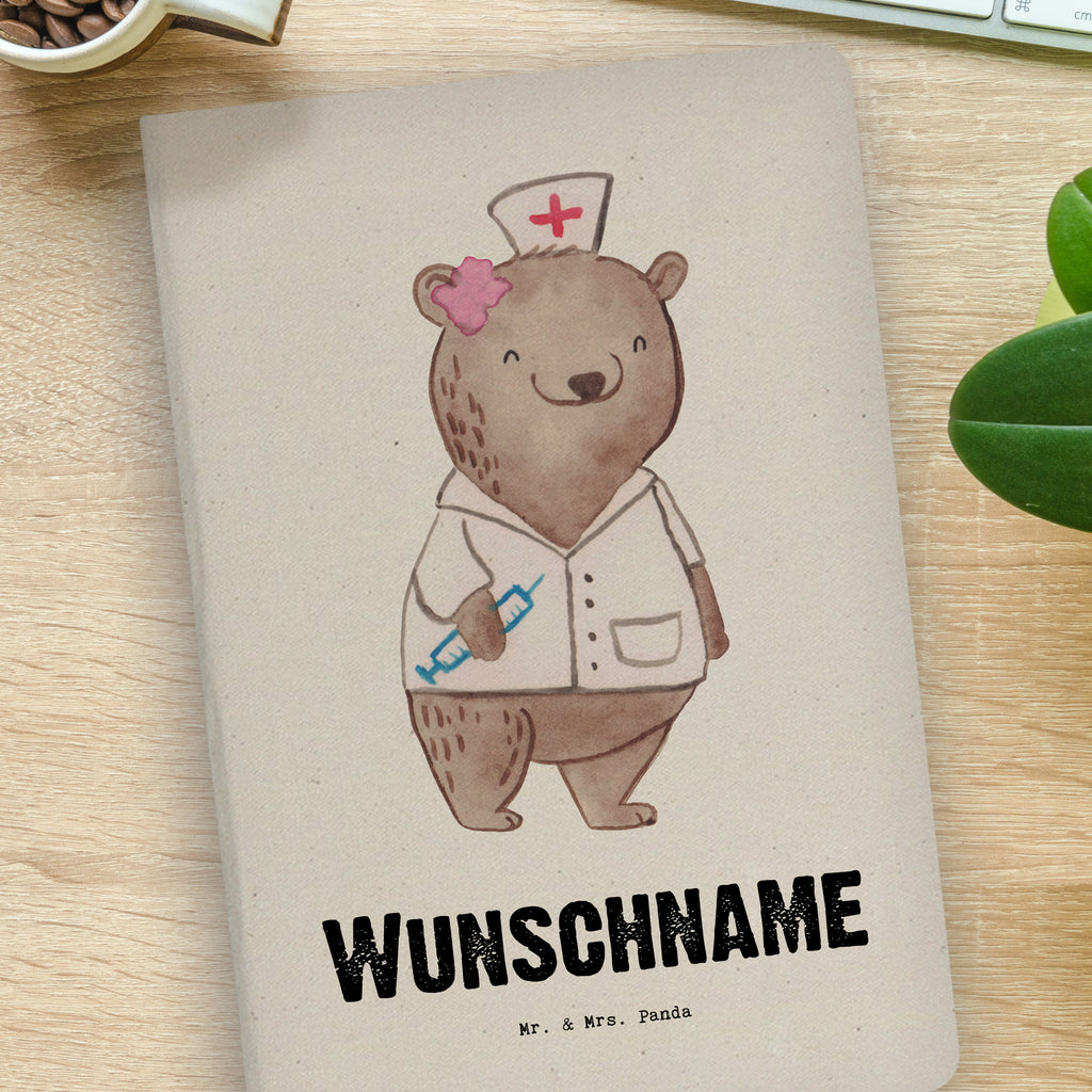 DIN A4 Personalisiertes Notizbuch Anästhesistin mit Herz Personalisiertes Notizbuch, Notizbuch mit Namen, Notizbuch bedrucken, Personalisierung, Namensbuch, Namen, Beruf, Ausbildung, Jubiläum, Abschied, Rente, Kollege, Kollegin, Geschenk, Schenken, Arbeitskollege, Mitarbeiter, Firma, Danke, Dankeschön, Anästhesistin, Narkoseärztin, Anästhesie, Krankenhaus, Studium