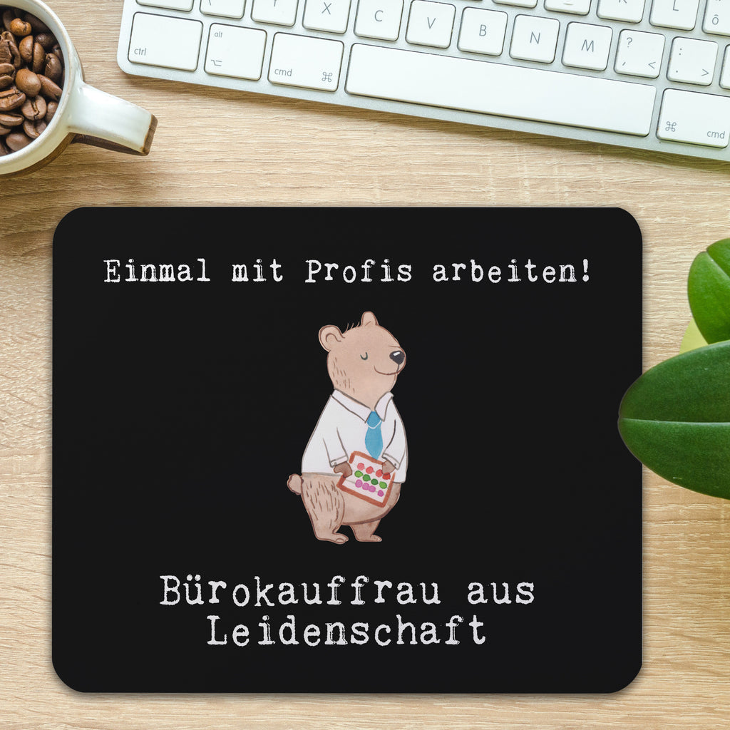 Mauspad Bürokauffrau aus Leidenschaft Mousepad, Computer zubehör, Büroausstattung, PC Zubehör, Arbeitszimmer, Mauspad, Einzigartiges Mauspad, Designer Mauspad, Mausunterlage, Mauspad Büro, Beruf, Ausbildung, Jubiläum, Abschied, Rente, Kollege, Kollegin, Geschenk, Schenken, Arbeitskollege, Mitarbeiter, Firma, Danke, Dankeschön, Bürokauffrau, Kauffrau für Büromanagement