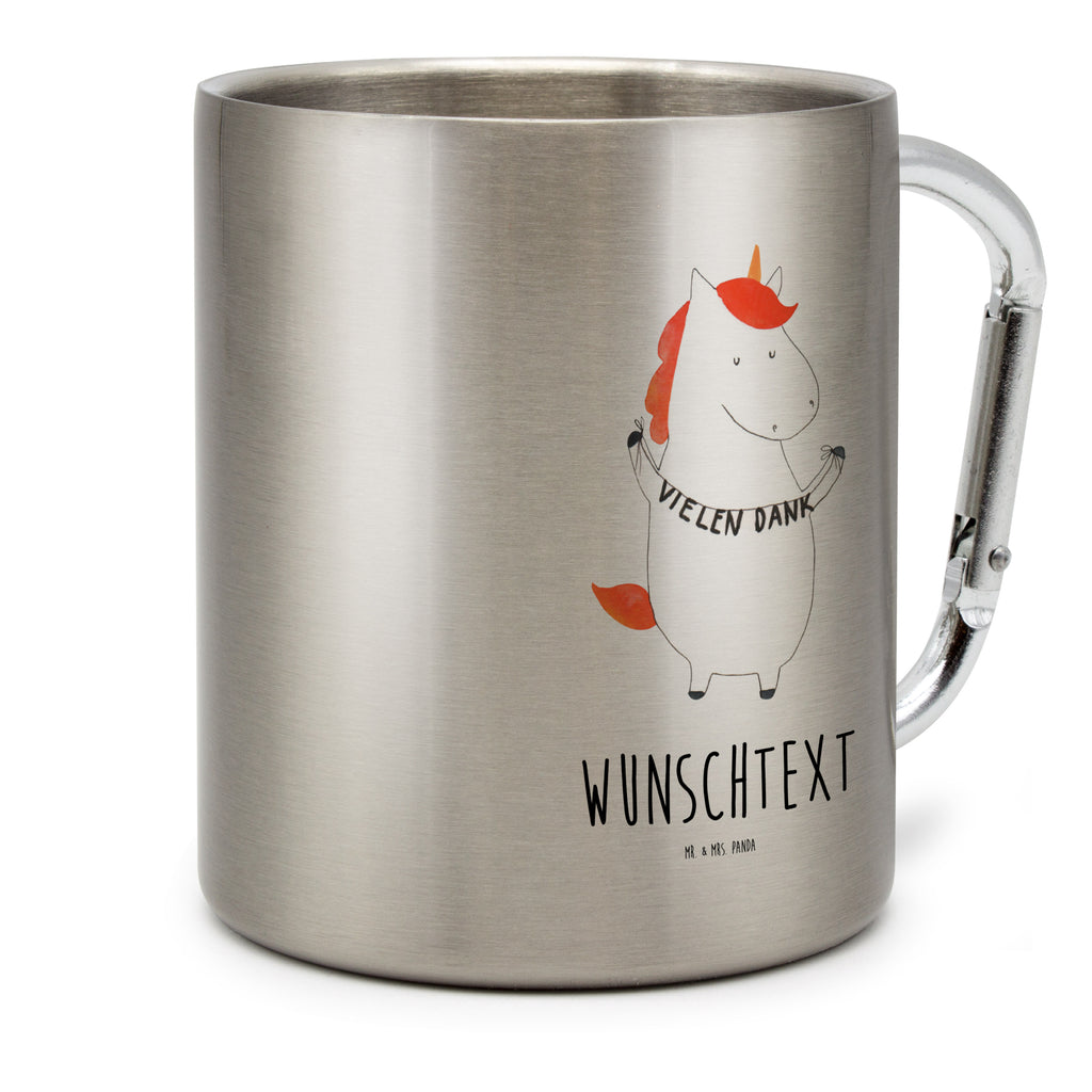 Personalisierter Edelstahlbecher Einhorn Vielen Dank Personalisierte Edelstahltasse, Personalisierter Edelstahlbecher, Personalisierter Outdoor Becher, Personalisierte Outdoor Tasse, Einhorn, Einhörner, Einhorn Deko, Pegasus, Unicorn, Danke, vielen Dank, Dankeschön, Danksagung