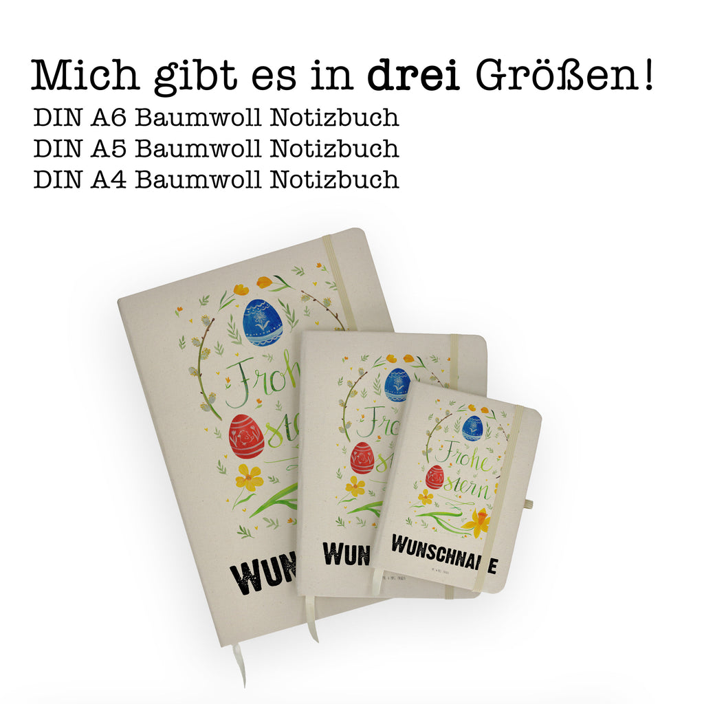 DIN A4 Personalisiertes Notizbuch Frohe Ostern Personalisiertes Notizbuch, Notizbuch mit Namen, Notizbuch bedrucken, Personalisierung, Namensbuch, Namen, Ostern, Osterhase, Ostergeschenke, Osternest, Osterdeko, Geschenke zu Ostern, Ostern Geschenk, Ostergeschenke Kinder, Ostern Kinder, Frohe Ostern, Ostergrüße, Osterblume, Osterei, bemalte Ostereier, Weidenkätzchen. Lettering