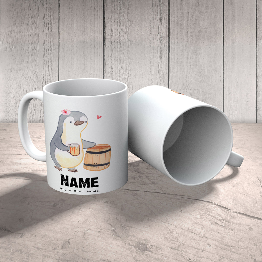 Personalisierte Tasse Bierbrauerin mit Herz Personalisierte Tasse, Namenstasse, Wunschname, Personalisiert, Tasse, Namen, Drucken, Tasse mit Namen, Beruf, Ausbildung, Jubiläum, Abschied, Rente, Kollege, Kollegin, Geschenk, Schenken, Arbeitskollege, Mitarbeiter, Firma, Danke, Dankeschön, Bierbrauerin, Biertrinkerin, Bierkennerin, Biergeschenk, Hobbybrauen, Heimbrauen, Selbstbrauen, Bierliebe, Bierfass