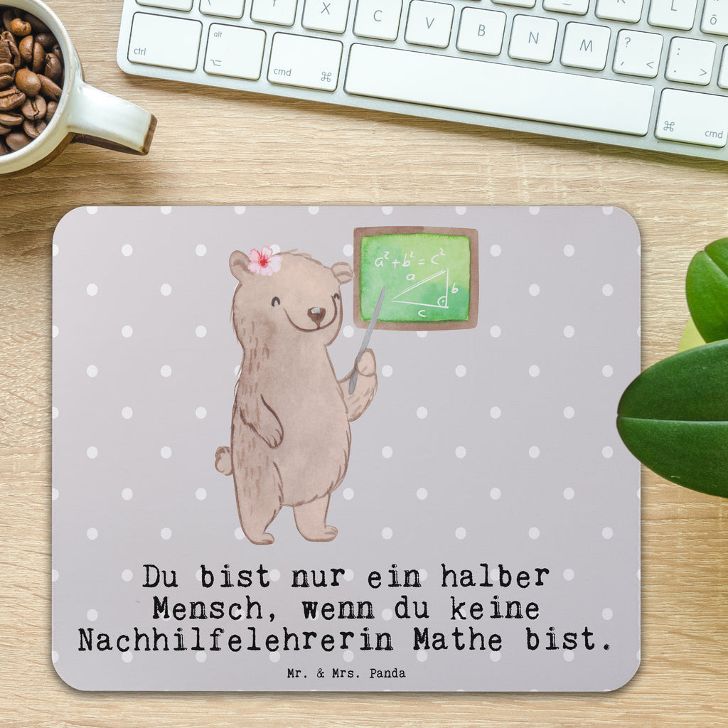 Mauspad Nachhilfelehrerin Mathe mit Herz Mousepad, Computer zubehör, Büroausstattung, PC Zubehör, Arbeitszimmer, Mauspad, Einzigartiges Mauspad, Designer Mauspad, Mausunterlage, Mauspad Büro, Beruf, Ausbildung, Jubiläum, Abschied, Rente, Kollege, Kollegin, Geschenk, Schenken, Arbeitskollege, Mitarbeiter, Firma, Danke, Dankeschön, Mathematik Nachhilfelehrerin, Mathe Nachhilfe, Nachhilfeunterrricht