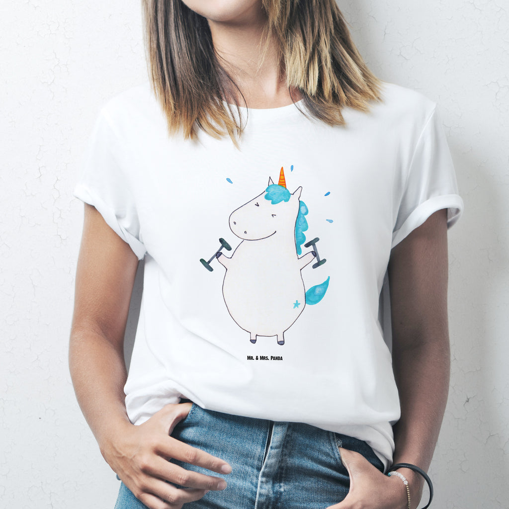 T-Shirt Standard Einhorn Fitness T-Shirt, Shirt, Tshirt, Lustiges T-Shirt, T-Shirt mit Spruch, Party, Junggesellenabschied, Jubiläum, Geburstag, Herrn, Damen, Männer, Frauen, Schlafshirt, Nachthemd, Sprüche, Einhorn, Einhörner, Einhorn Deko, Pegasus, Unicorn, Gym, Fitness, Fitnessstudio, Diät, Abnehmen, Sport, Pumpen, Geräte, Sixpack