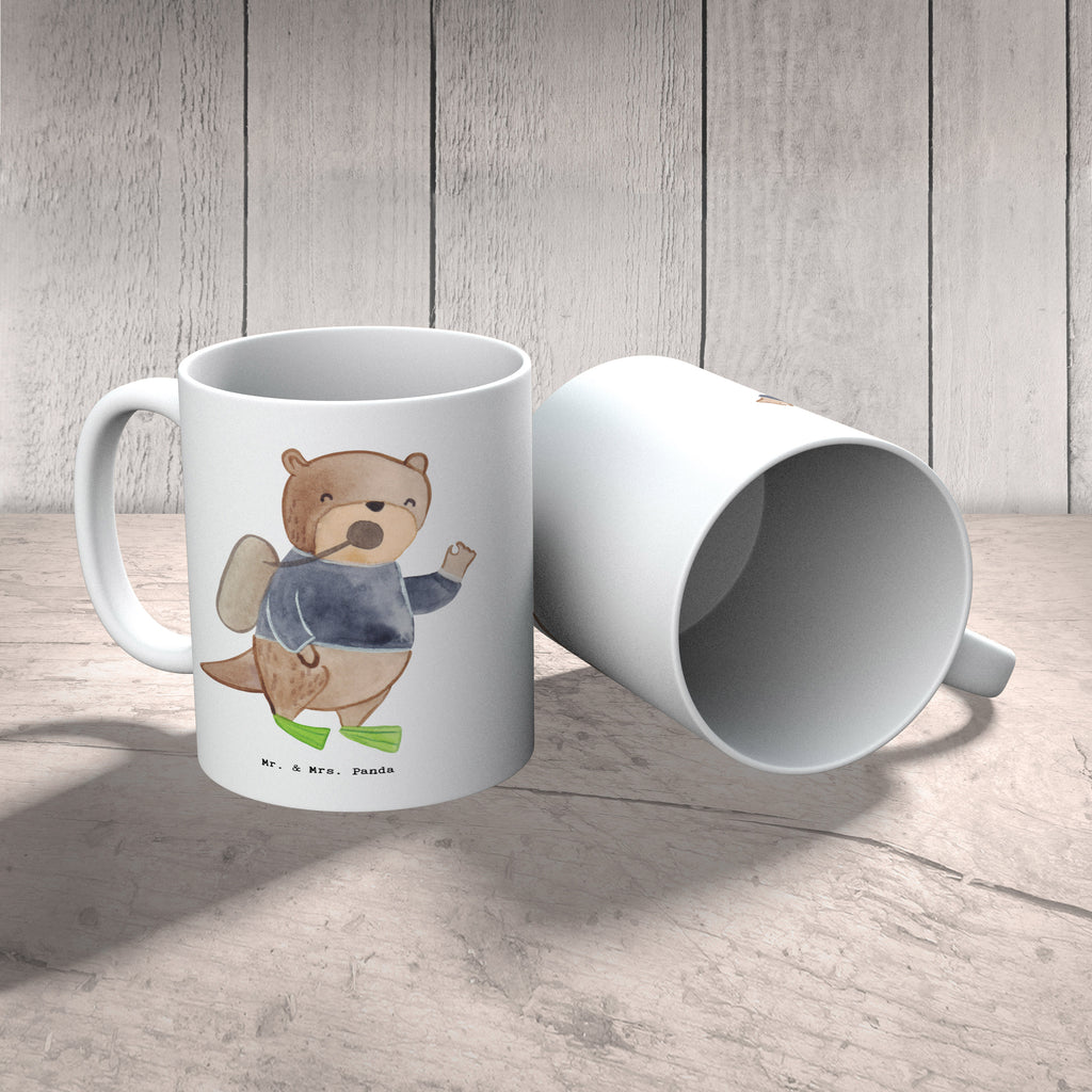 Tasse Taucher mit Herz Tasse, Kaffeetasse, Teetasse, Becher, Kaffeebecher, Teebecher, Keramiktasse, Porzellantasse, Büro Tasse, Geschenk Tasse, Tasse Sprüche, Tasse Motive, Kaffeetassen, Tasse bedrucken, Designer Tasse, Cappuccino Tassen, Schöne Teetassen, Beruf, Ausbildung, Jubiläum, Abschied, Rente, Kollege, Kollegin, Geschenk, Schenken, Arbeitskollege, Mitarbeiter, Firma, Danke, Dankeschön