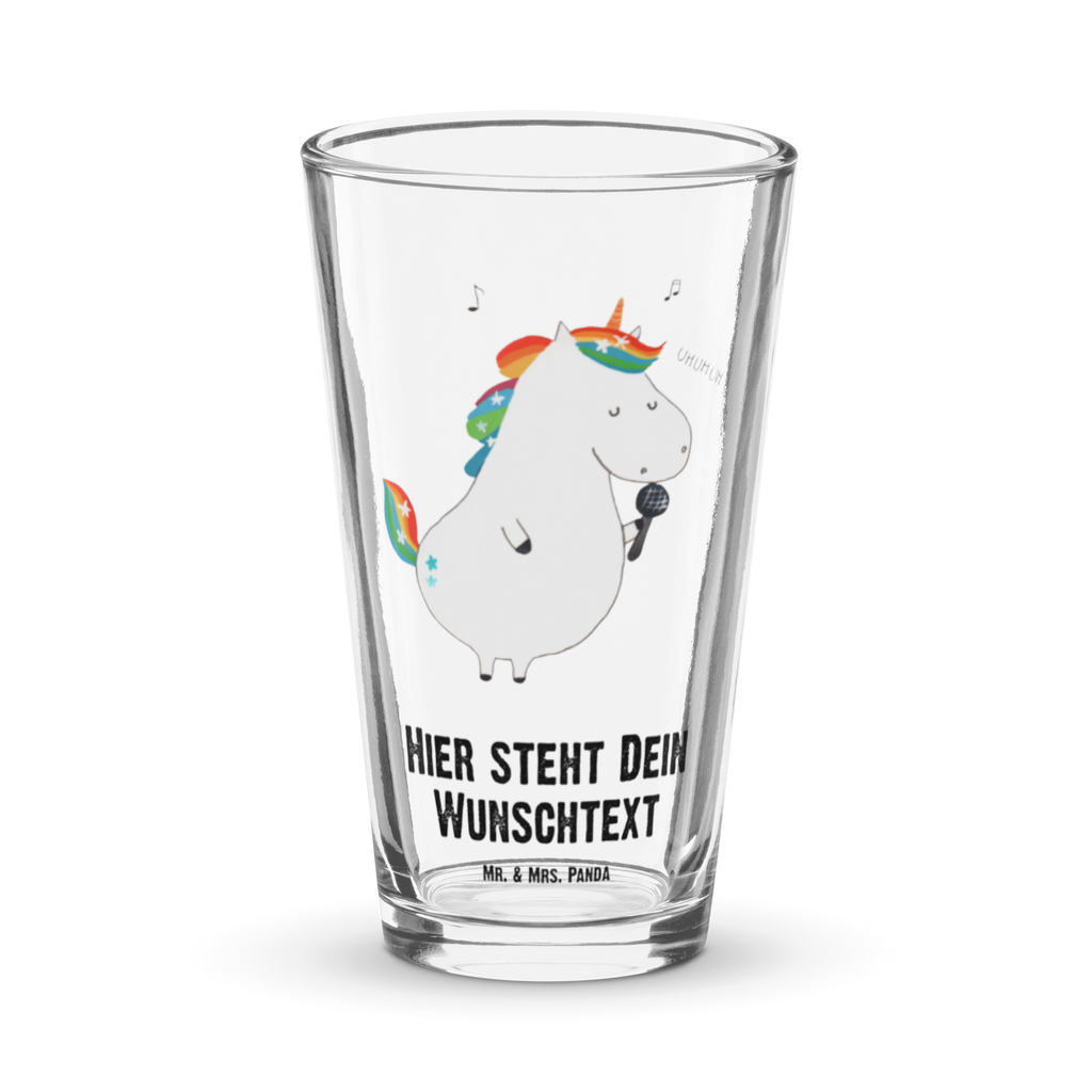 Personalisiertes Trinkglas Einhorn Sänger Personalisiertes Trinkglas, Personalisiertes Glas, Personalisiertes Pint Glas, Personalisiertes Bierglas, Personalisiertes Cocktail Glas, Personalisiertes Wasserglas, Glas mit Namen, Glas selber bedrucken, Wunschtext, Selbst drucken, Wunschname, Einhorn, Einhörner, Einhorn Deko, Pegasus, Unicorn, Glitzer, Konfetti, Party, Geburtstag, Feier, Fest, Disco, Sängerin, Sänger, Freundin