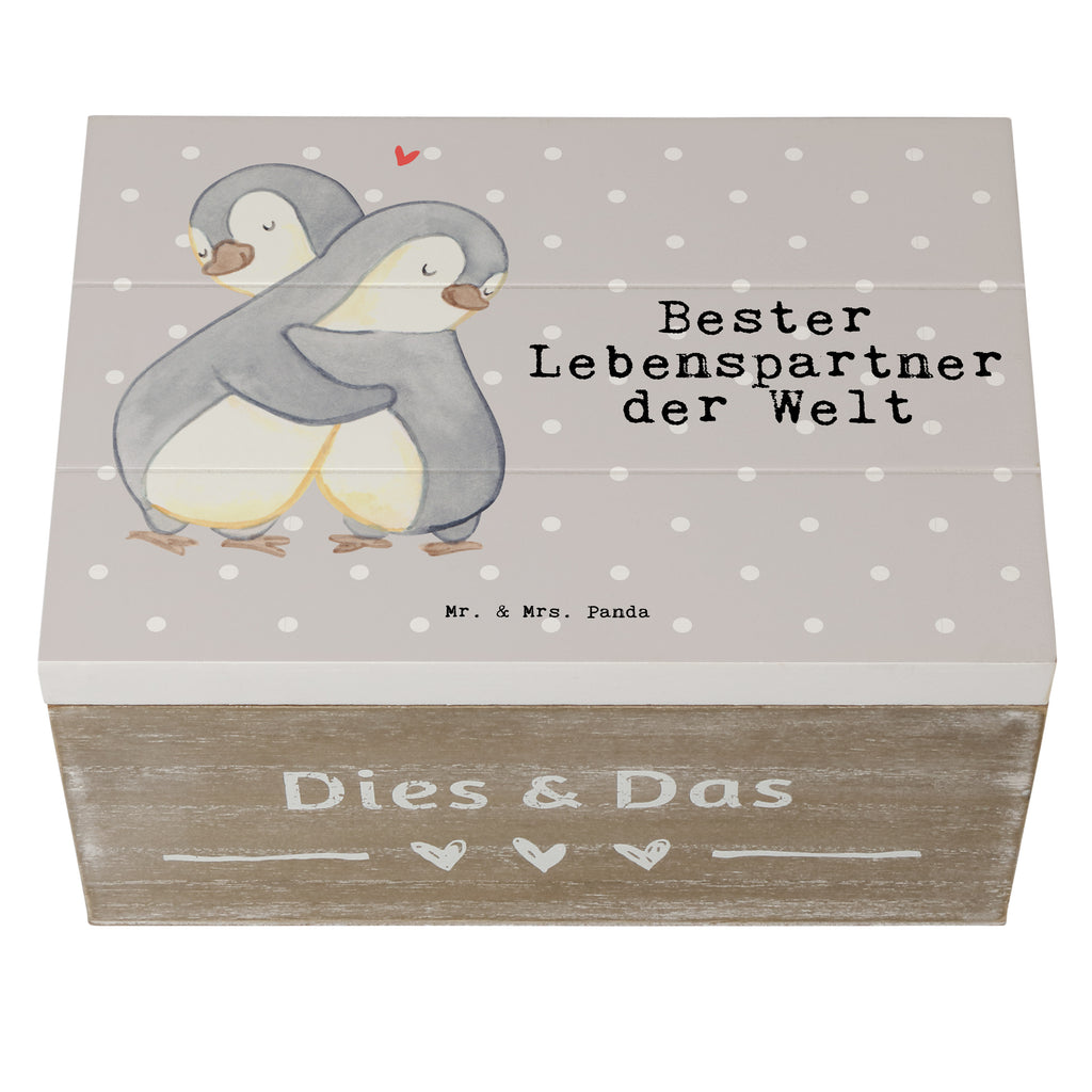 Holzkiste Pinguin Bester Lebenspartner der Welt Holzkiste, Kiste, Schatzkiste, Truhe, Schatulle, XXL, Erinnerungsbox, Erinnerungskiste, Dekokiste, Aufbewahrungsbox, Geschenkbox, Geschenkdose, für, Dankeschön, Geschenk, Schenken, Geburtstag, Geburtstagsgeschenk, Geschenkidee, Danke, Bedanken, Mitbringsel, Freude machen, Geschenktipp, Lebenspartner, Ehepartner, Partner, Ehemann, Ehefrau, Liebe, Freund, Freundin, Hochzeitstag, verliebt