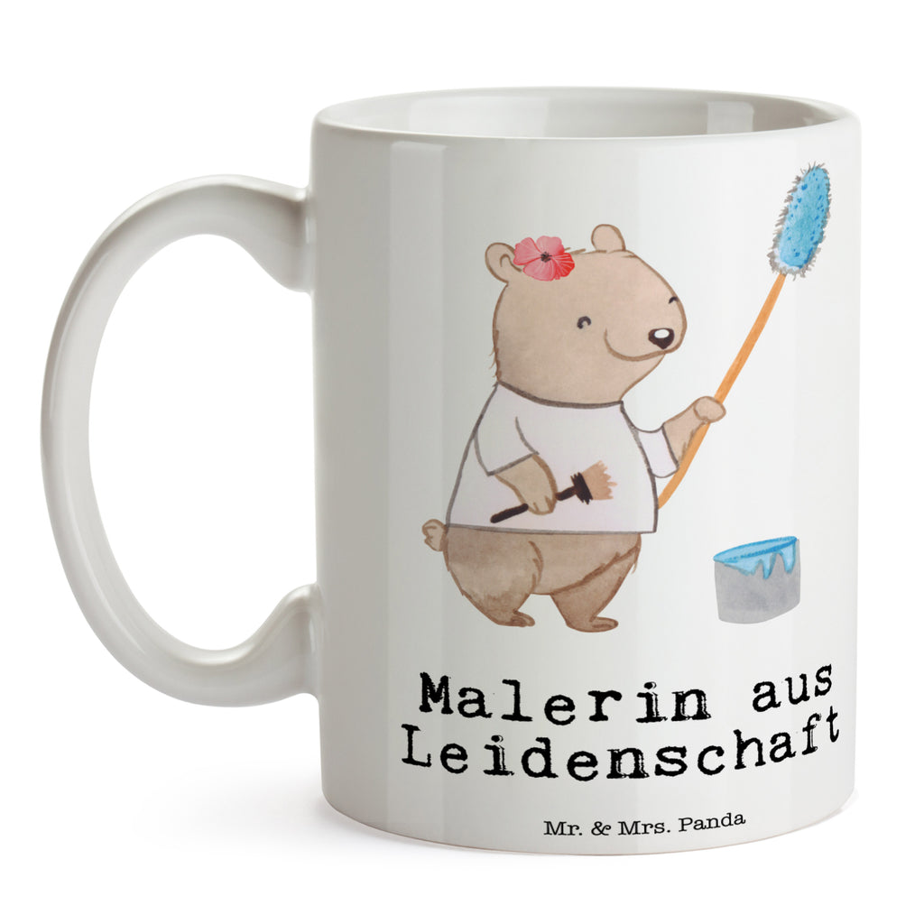 Tasse Malerin aus Leidenschaft Tasse, Kaffeetasse, Teetasse, Becher, Kaffeebecher, Teebecher, Keramiktasse, Porzellantasse, Büro Tasse, Geschenk Tasse, Tasse Sprüche, Tasse Motive, Kaffeetassen, Tasse bedrucken, Designer Tasse, Cappuccino Tassen, Schöne Teetassen, Beruf, Ausbildung, Jubiläum, Abschied, Rente, Kollege, Kollegin, Geschenk, Schenken, Arbeitskollege, Mitarbeiter, Firma, Danke, Dankeschön, Maler, Malermeisterin, Gesellenprüfung, Meisterprüfung, Malerbetrieb