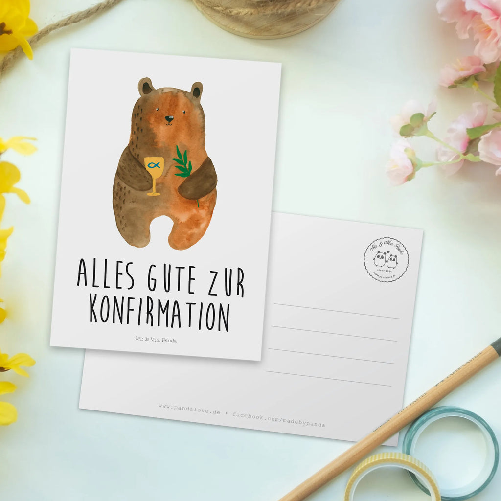 Postkarte Bär Konfirmation Postkarte, Karte, Geschenkkarte, Grußkarte, Einladung, Ansichtskarte, Geburtstagskarte, Einladungskarte, Dankeskarte, Ansichtskarten, Einladung Geburtstag, Einladungskarten Geburtstag, Bär, Teddy, Teddybär, Konfirmation, Kirche, evangelisch, Gottesdienst