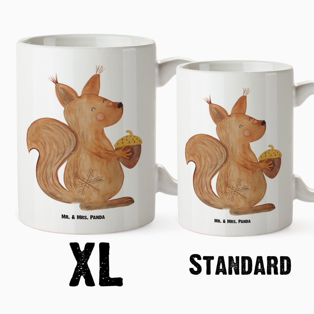 XL Tasse Eichhörnchen Weihnachten XL Tasse, Große Tasse, Grosse Kaffeetasse, XL Becher, XL Teetasse, spülmaschinenfest, Jumbo Tasse, Groß, Winter, Weihnachten, Weihnachtsdeko, Nikolaus, Advent, Heiligabend, Wintermotiv, Frohe Weihnachten, Frohes neues Jahr, Guten Rutsch, Weihnachtsmotiv, Weihnachtsgruß, Neujahr, Vogel