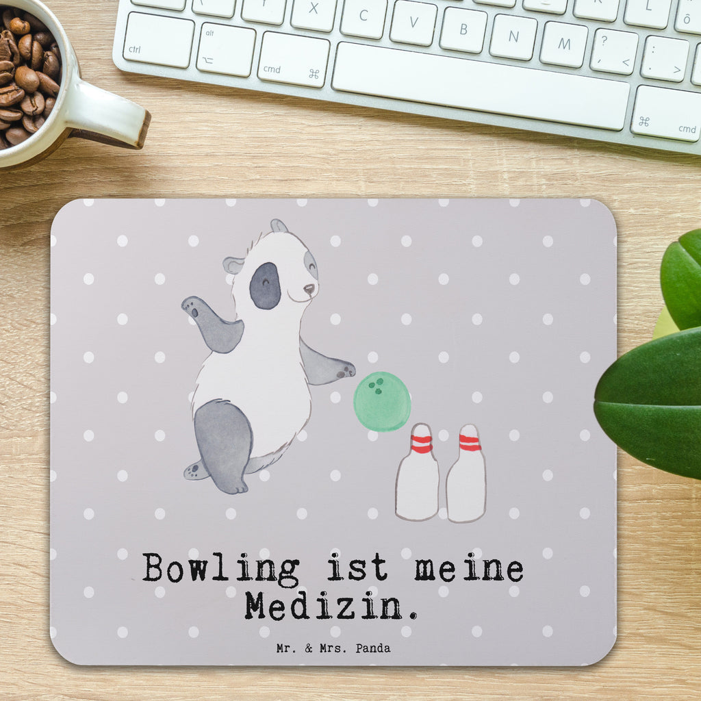 Mauspad Panda Bowling Medizin Mousepad, Computer zubehör, Büroausstattung, PC Zubehör, Arbeitszimmer, Mauspad, Einzigartiges Mauspad, Designer Mauspad, Mausunterlage, Mauspad Büro, Geschenk, Sport, Sportart, Hobby, Schenken, Danke, Dankeschön, Auszeichnung, Gewinn, Sportler, Bowling, Bowlen gehen, Bowling Center