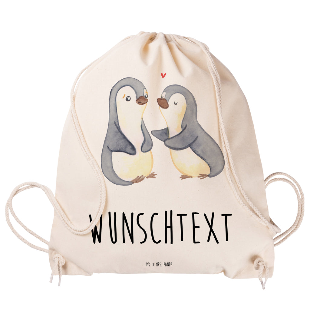 Personalisierter Sportbeutel Pinguine trösten Personalisierter Sportbeutel, Personalisierter Beutel, Personalisierte Sporttasche, Personalisierter Tasche, Personalisierter Stoffbeutel, Personalisierter Sportbeutel Kinder, Sportbeutel mit Namen, Turnbeutel mit Namen, Beutel mit Namen, Sporttasche mit Namen, Tasche mit Namen, Stoffbeutel mit Namen, Sportbeutel Kinder mit Namen, Wunschtext, Wunschnamen, Personalisierbar, Personalisierung, Liebe, Partner, Freund, Freundin, Ehemann, Ehefrau, Heiraten, Verlobung, Heiratsantrag, Liebesgeschenk, Jahrestag, Hocheitstag, Valentinstag, Geschenk für Frauen, Hochzeitstag, Mitbringsel, Geschenk für Freundin, Geschenk für Partner, Liebesbeweis, für Männer, für Ehemann